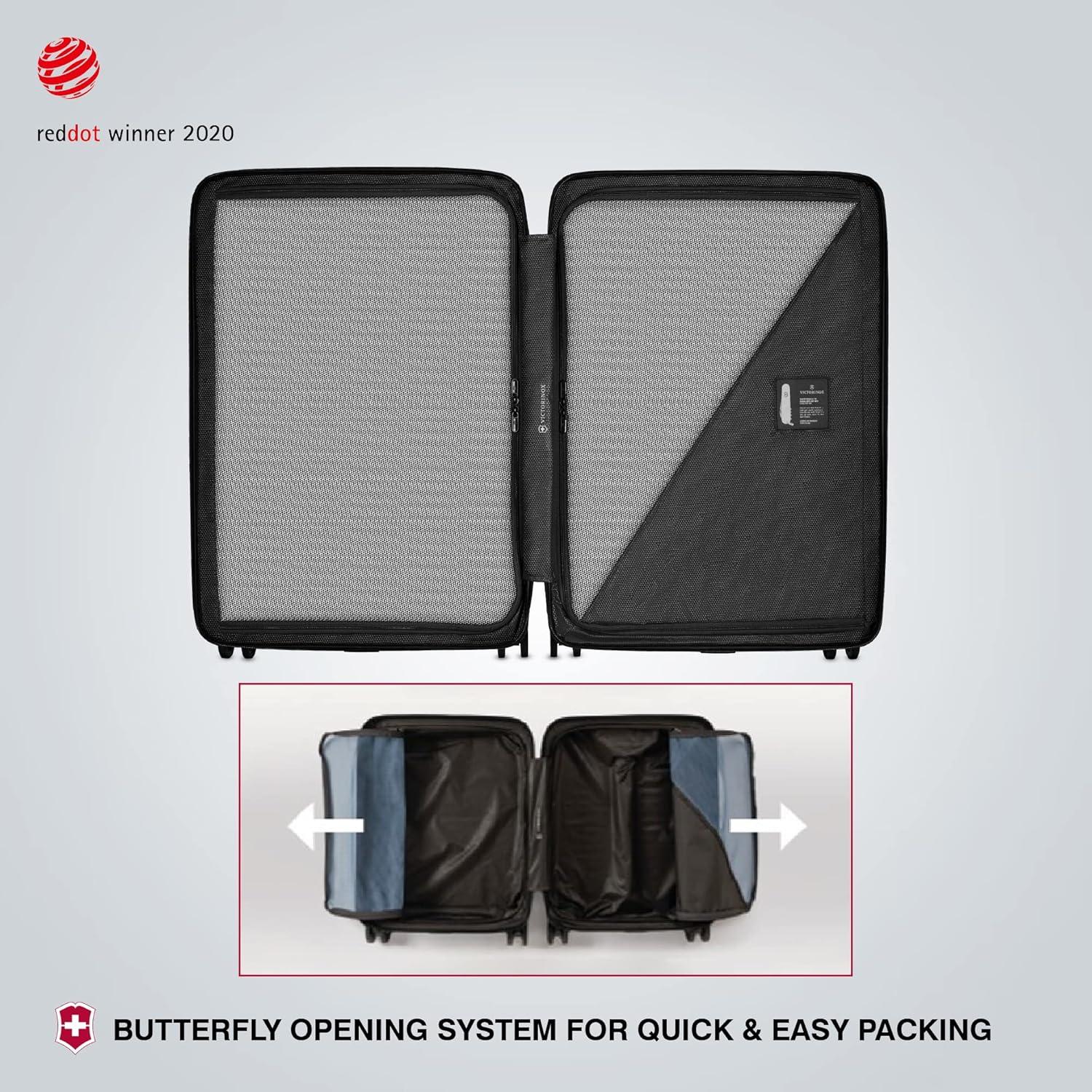 Maleta Dura Victorinox Airox 29" Plata 98L 4 Ruedas