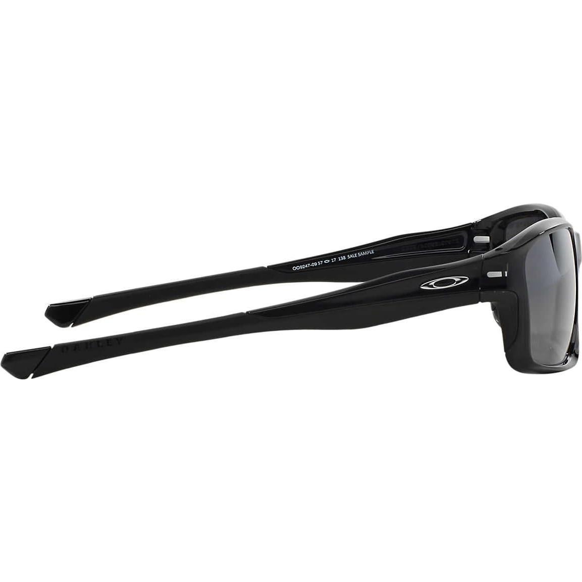 Gafas de sol Oakley para hombre marco negro iridio 57 mm