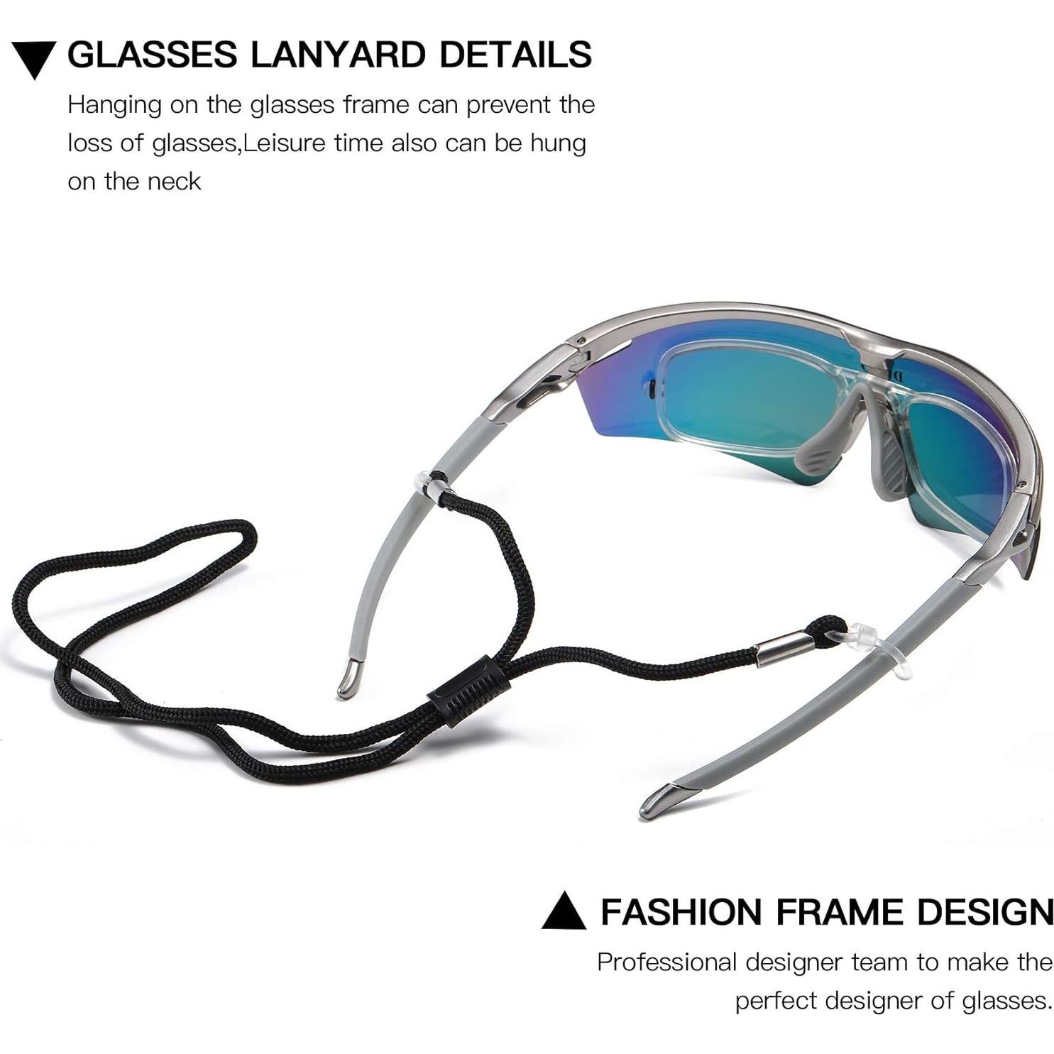 Gafas de sol deportivas DUCO con 5 lentes intercambiables