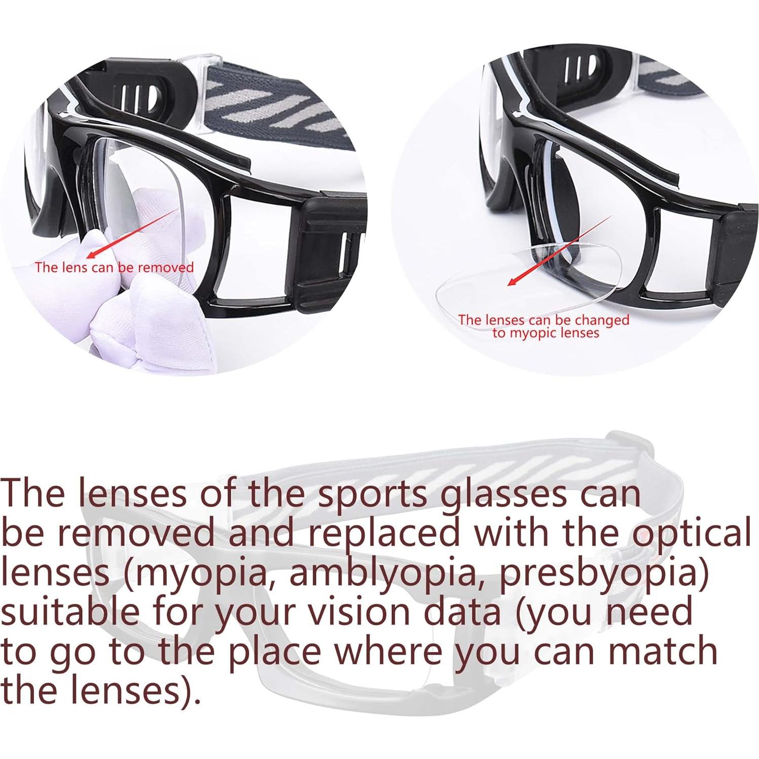 Gafas deportivas SooGree 8012 antiempañante para baloncesto