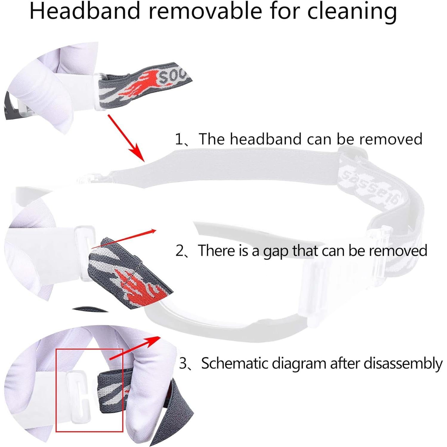 Gafas deportivas SooGree 8012 antiempañantes para baloncesto