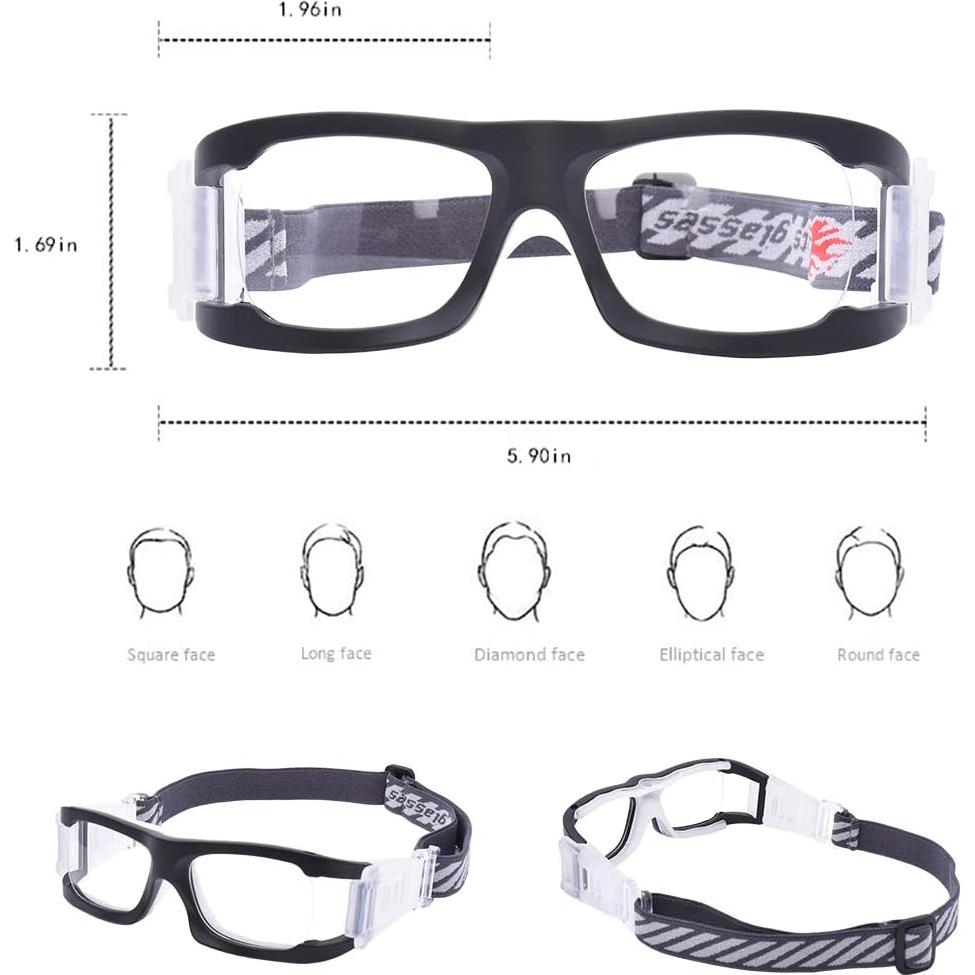 Gafas deportivas SooGree 8012 para baloncesto antiempañantes