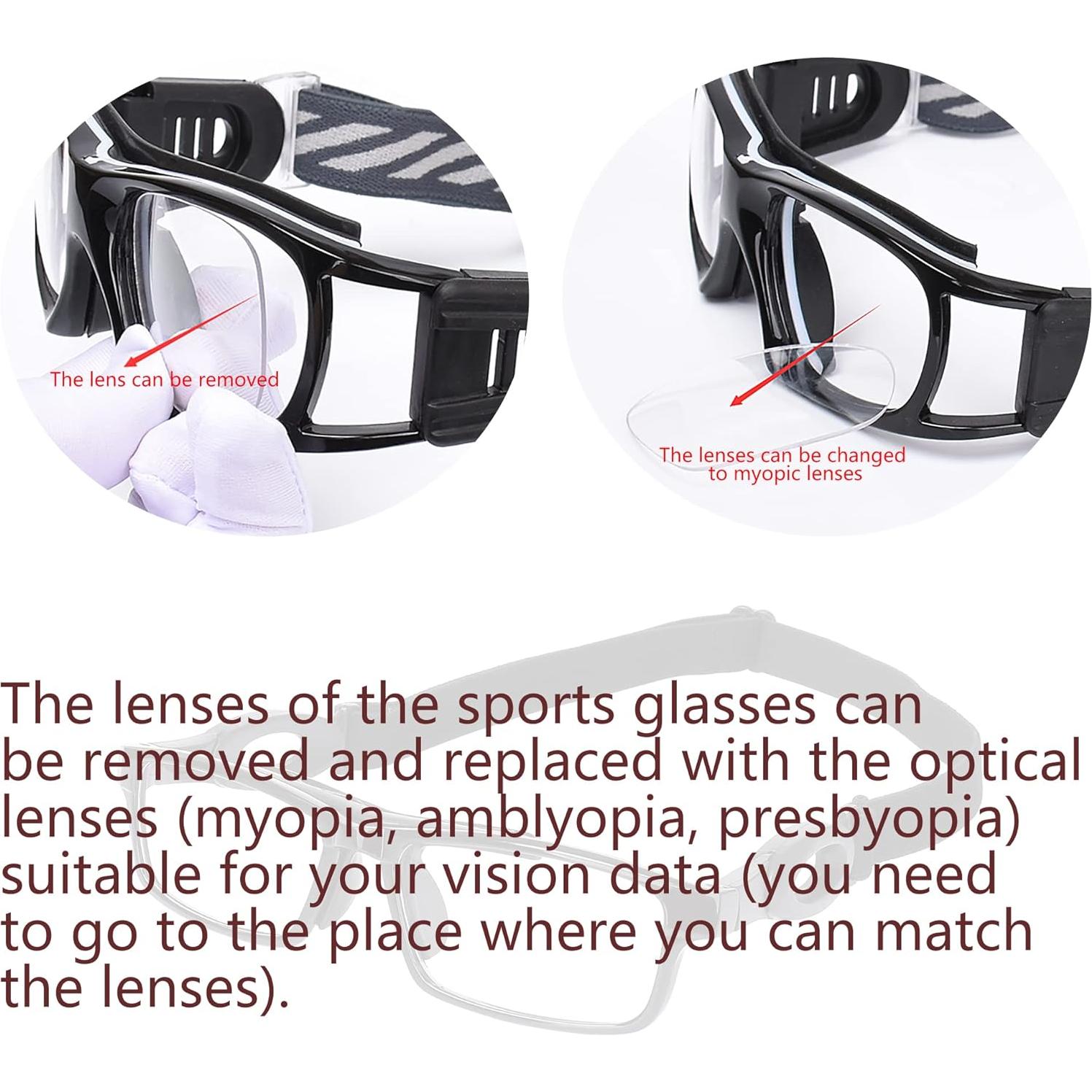 Gafas de Seguridad SooGree Deportivas con Lentes Reemplazables