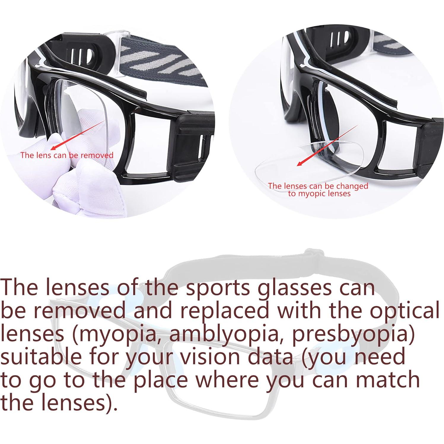 Gafas de Seguridad SooGree Deportivas Lentes Reemplazables