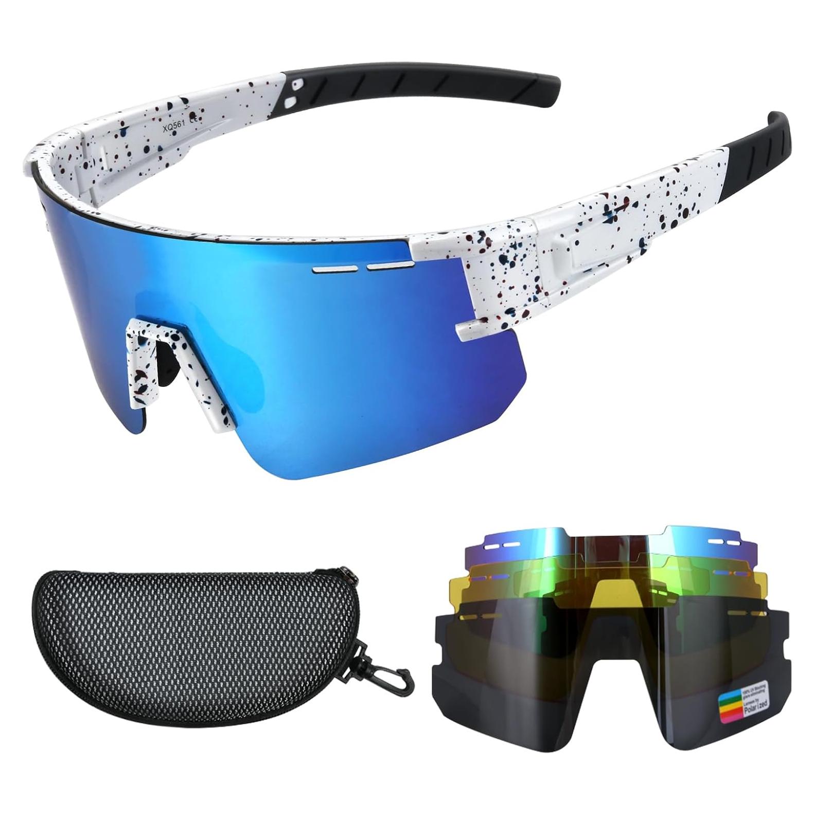 Gafas de Sol Polarizadas TR90 con 3 Lentes UV400