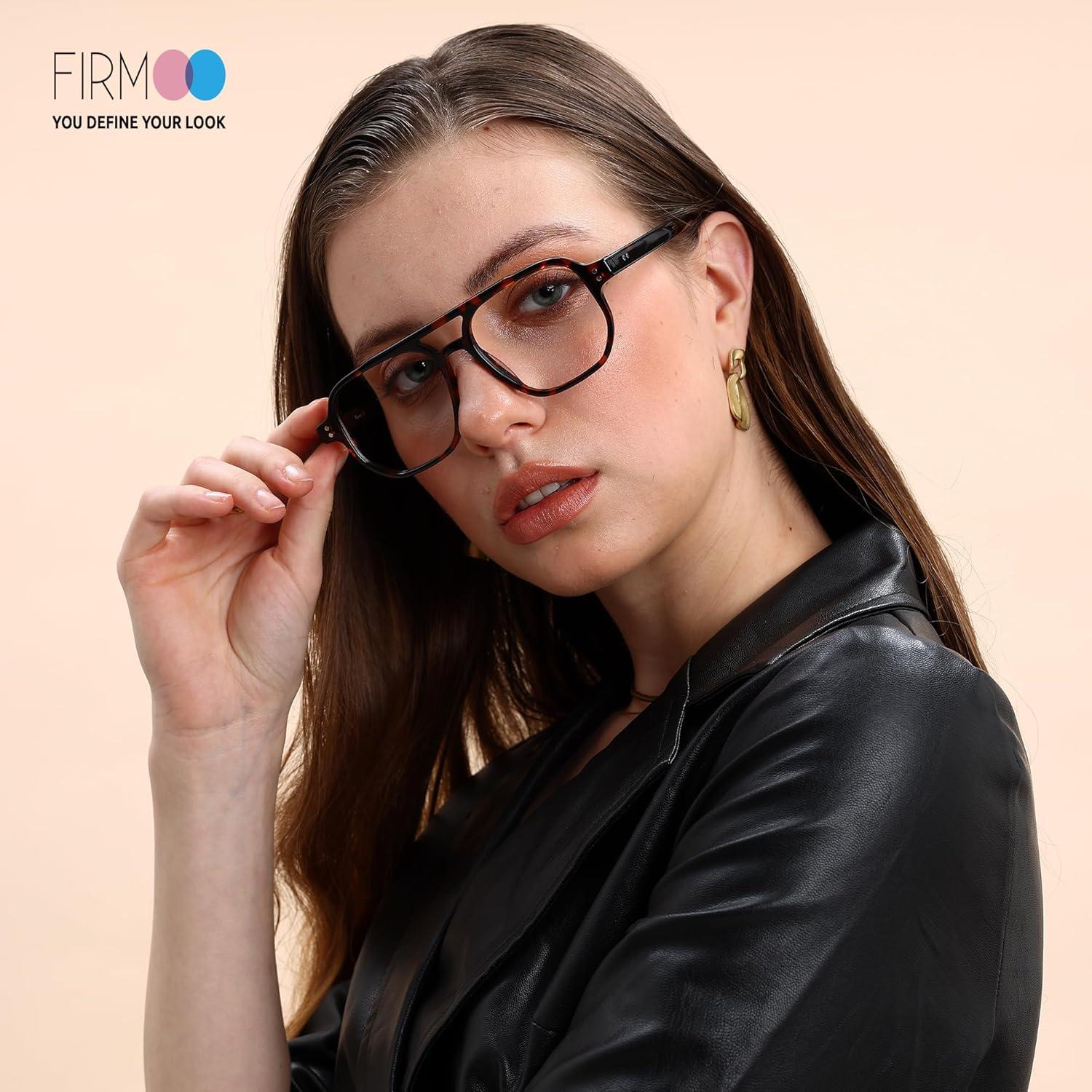Gafas Firmoo Aviador Bloqueadoras de Luz Azul para Mujer