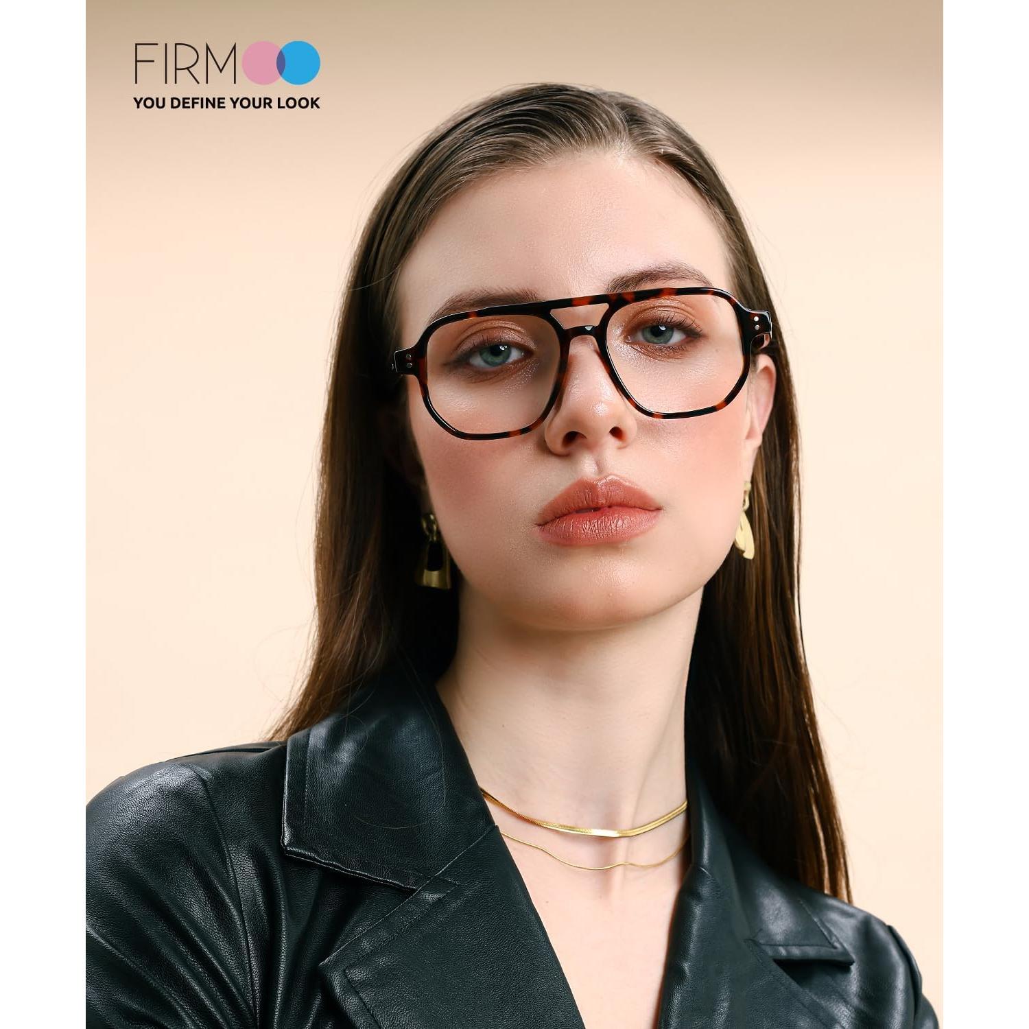 Gafas Firmoo Aviador Bloqueadoras de Luz Azul para Mujer