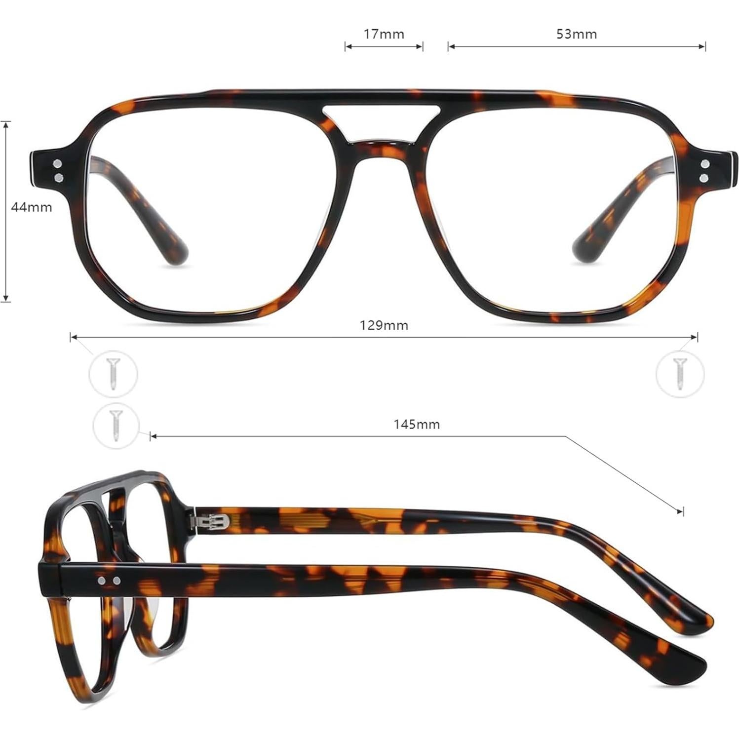 Gafas Firmoo Aviador Bloqueadoras de Luz Azul para Mujer