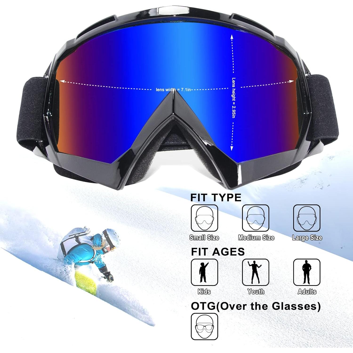 Gafas de Motocross ZukMi Unisex Adulto Off Road