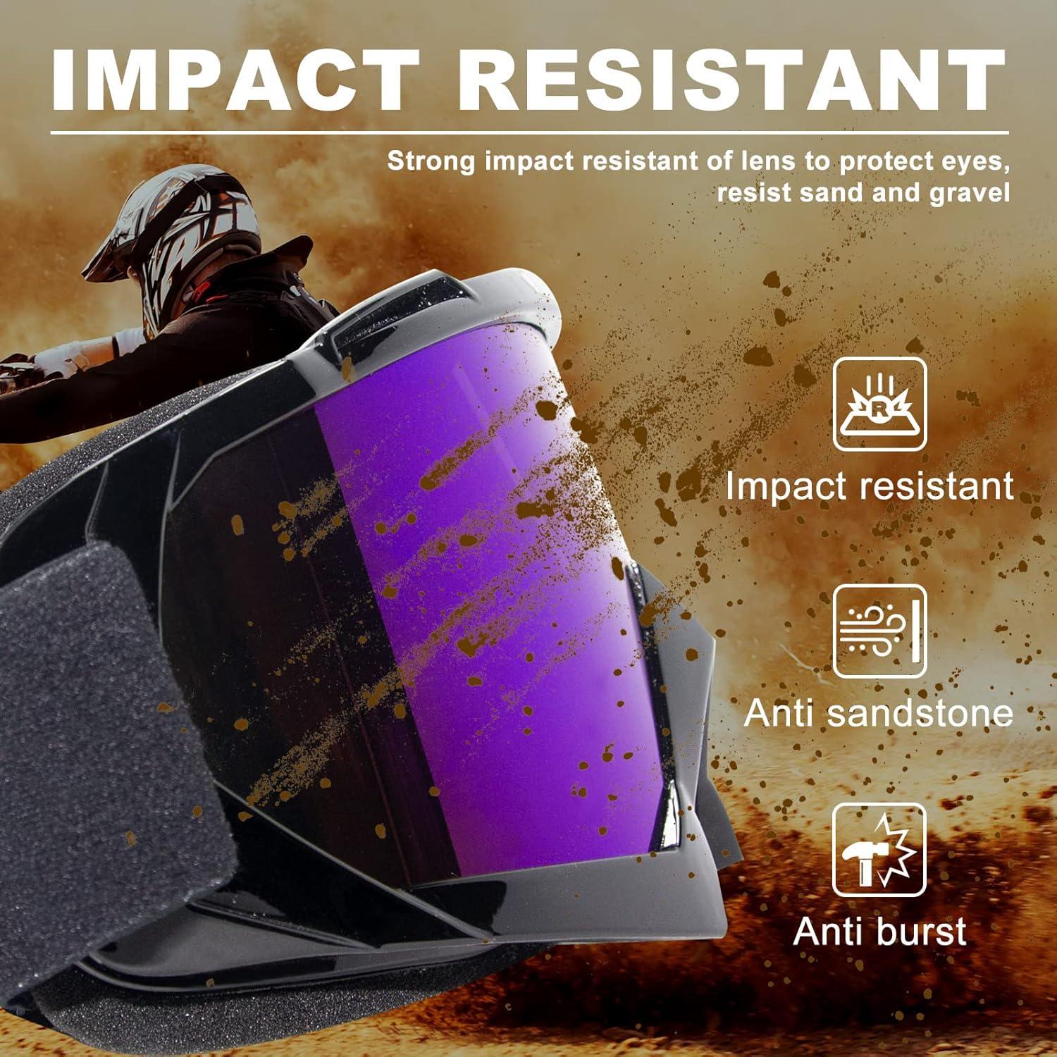 Gafas de Motocross ZukMi Unisex con Lente Anti Rayones