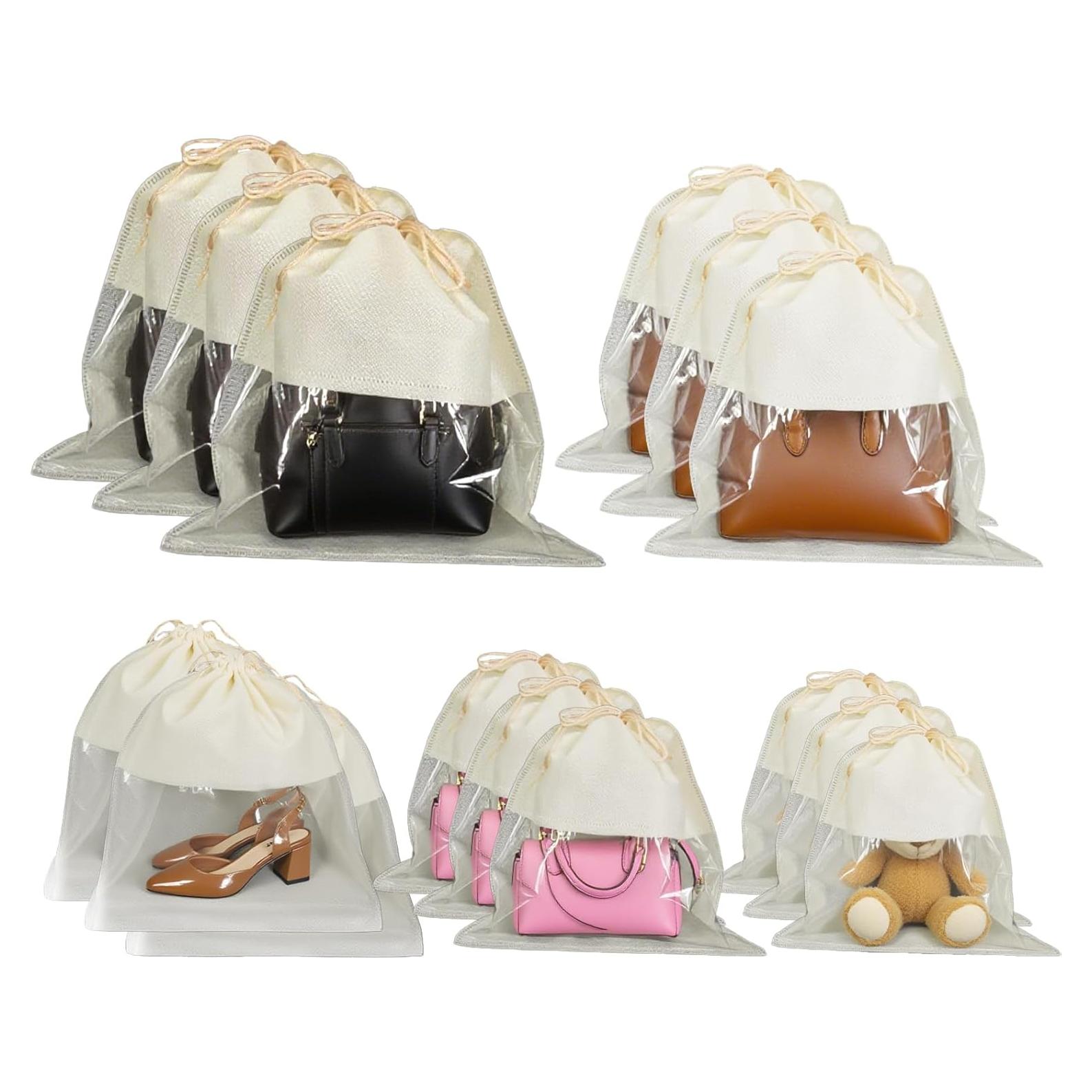 15 Bolsas de Almacenamiento a Prueba de Polvo LECEHIVO 30.5x26.5 cm