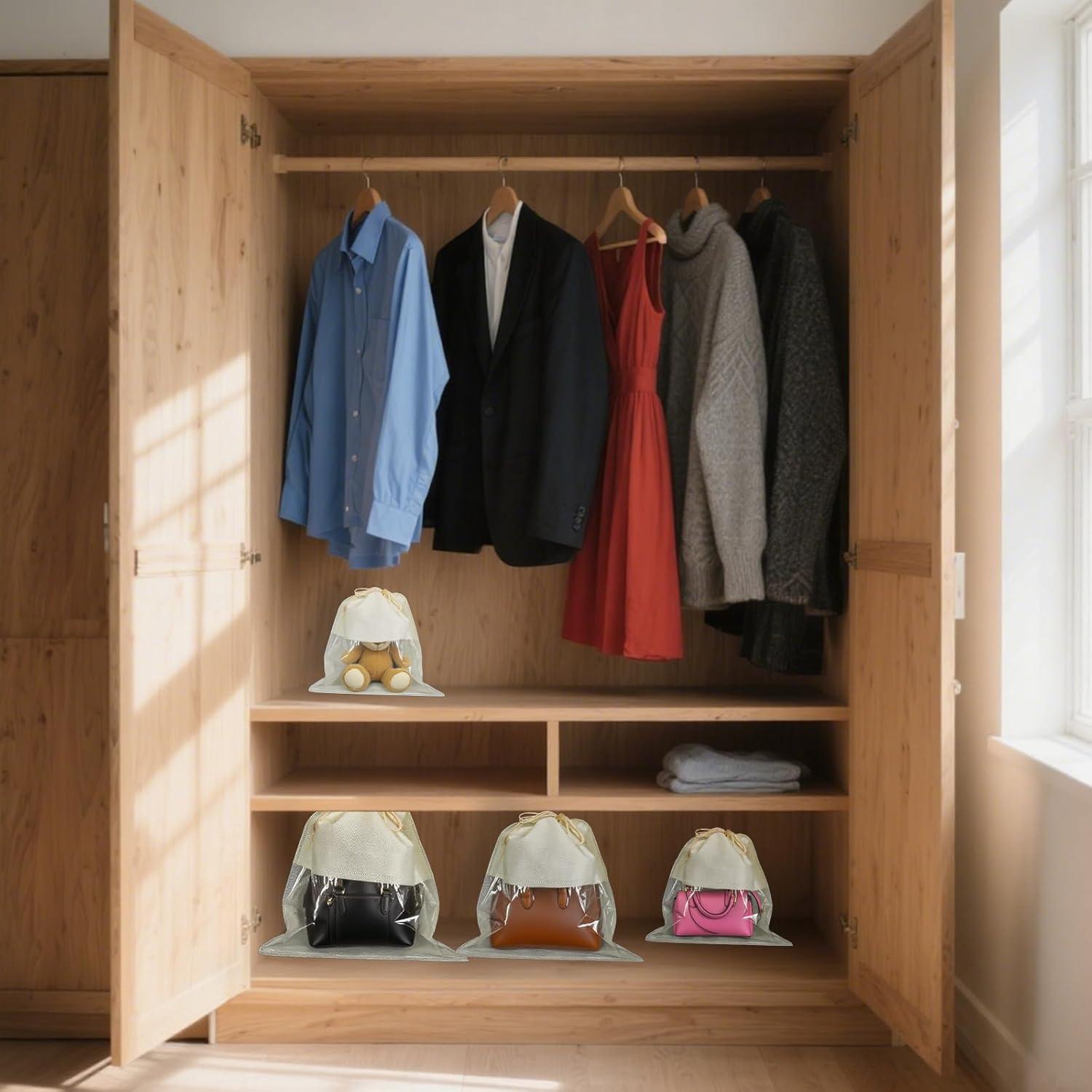 15 Bolsas de Almacenamiento a Prueba de Polvo LECEHIVO 30.5x26.5 cm