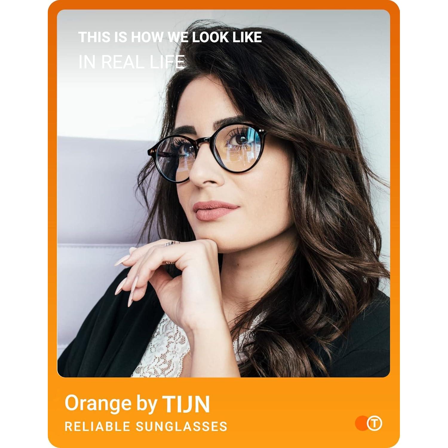 Gafas Bloqueo Luz Azul TIJN Vintage Redondas 48mm