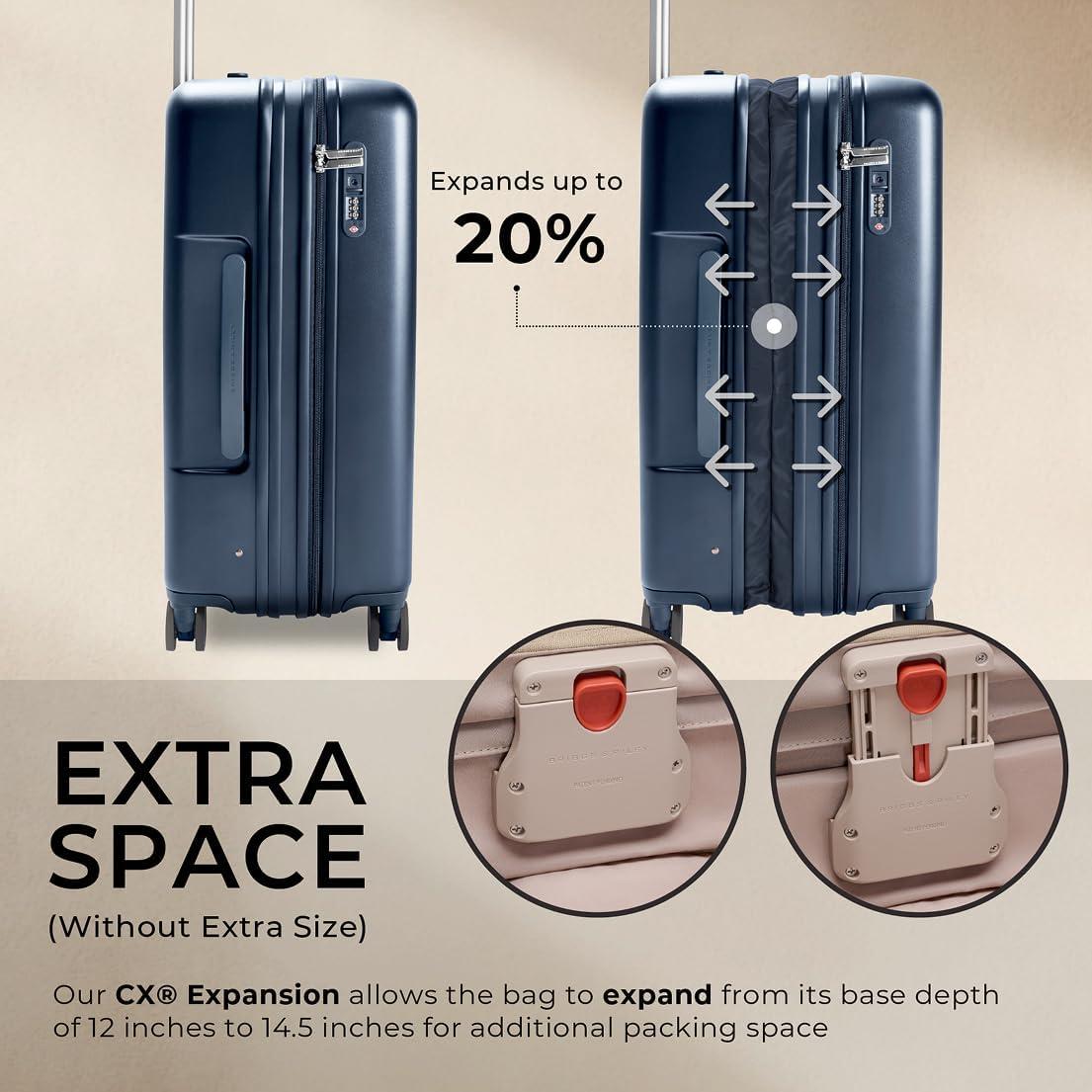 Maleta Expandible Grande 76 cm Briggs & Riley Azul Marino