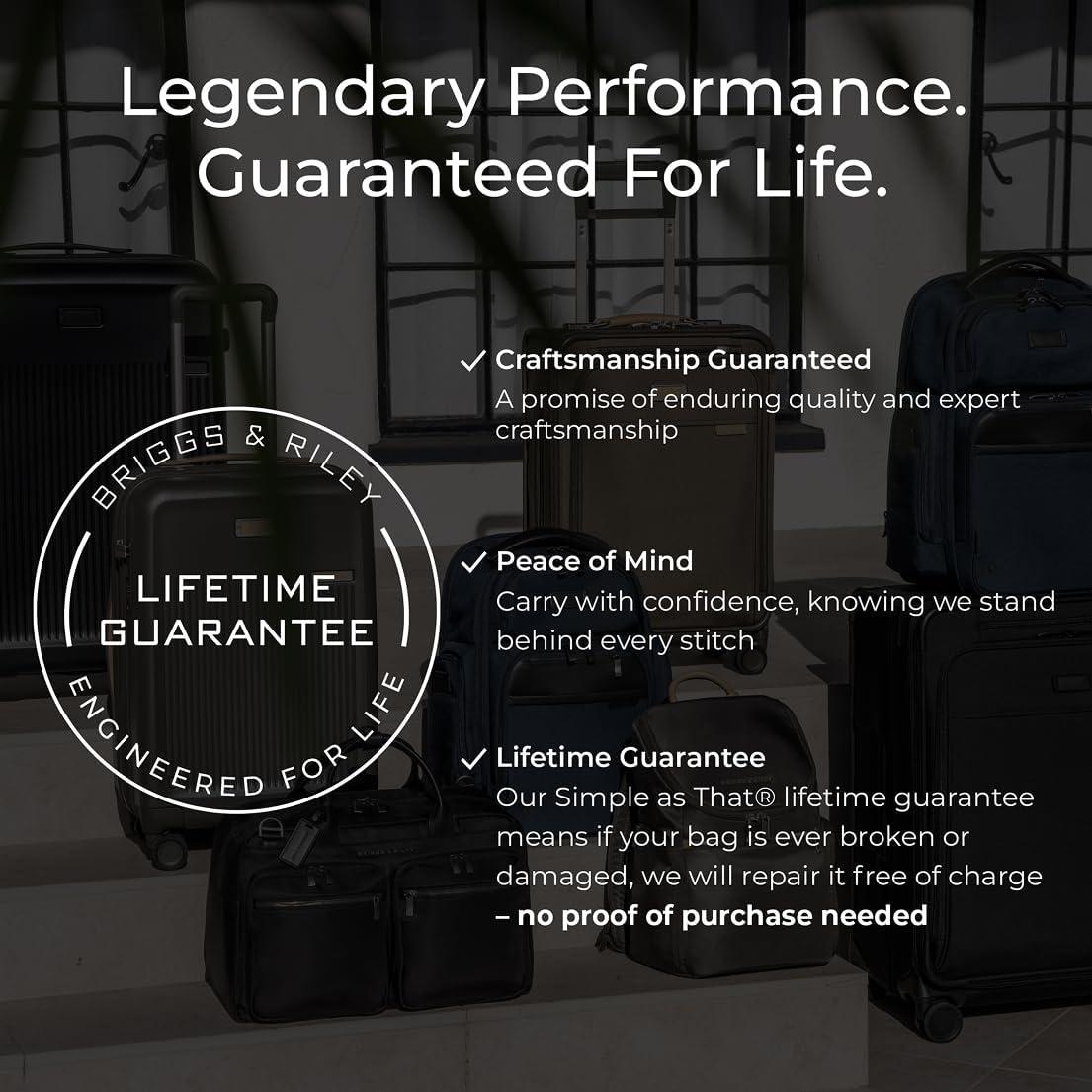 Maleta Expandible Grande 76 cm Briggs & Riley Azul Marino