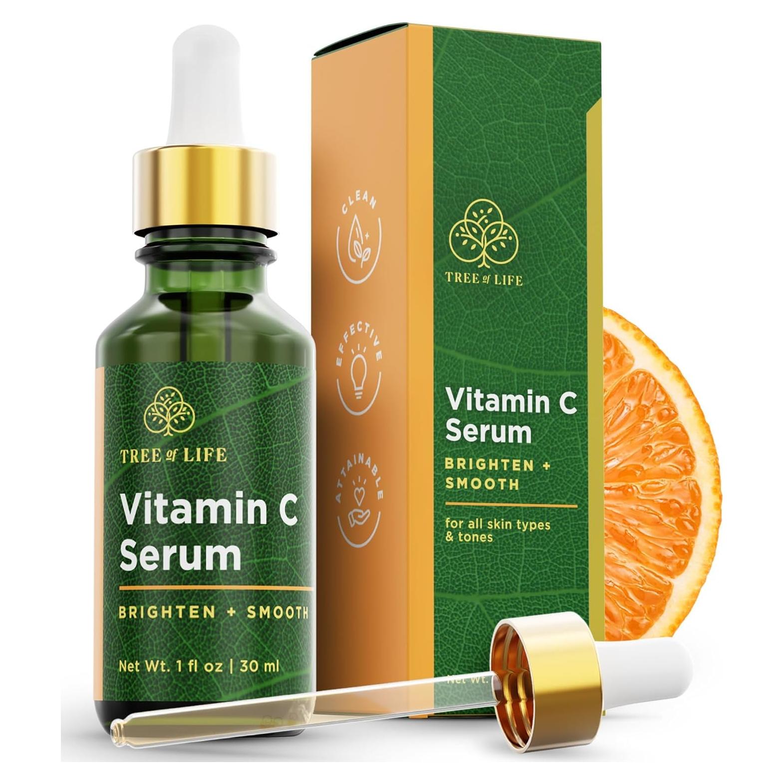 Sérum Facial Vitamina C Tree of Life 28.35g Hidratante