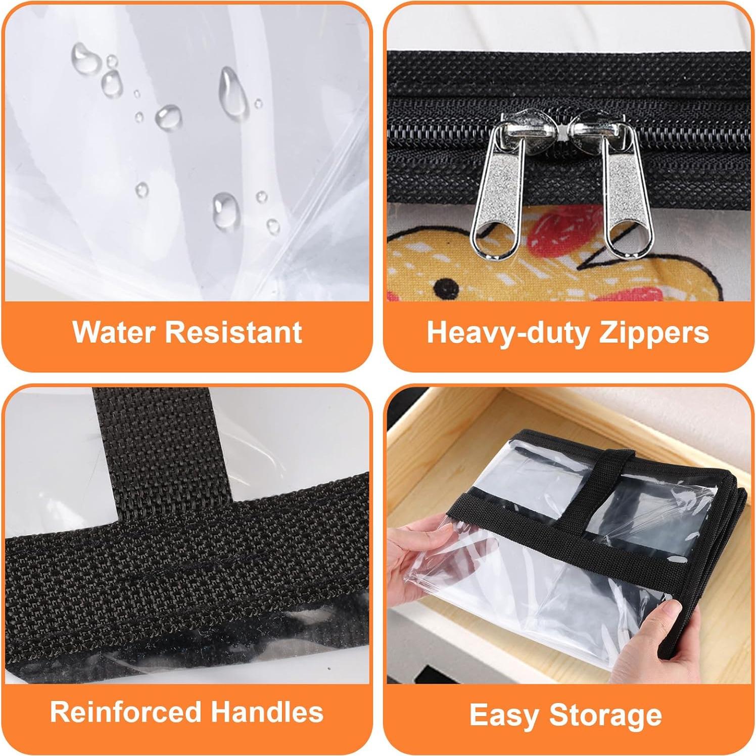 Bolsas de Almacenamiento SpaceTrove 40L - Paquete de 4 Plegables