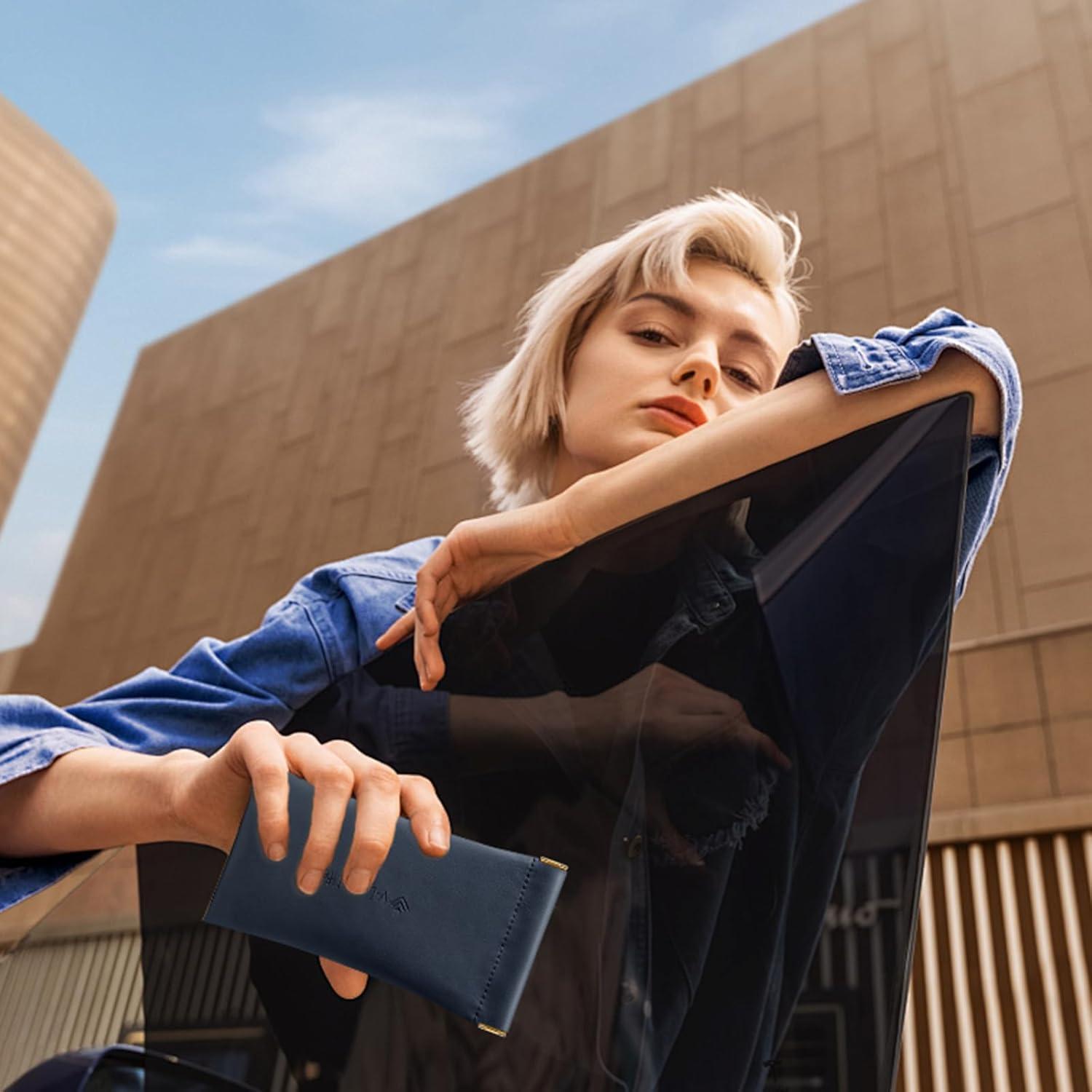 Estuche para Gafas Suave 2 Pack - Cuero PU Ligero