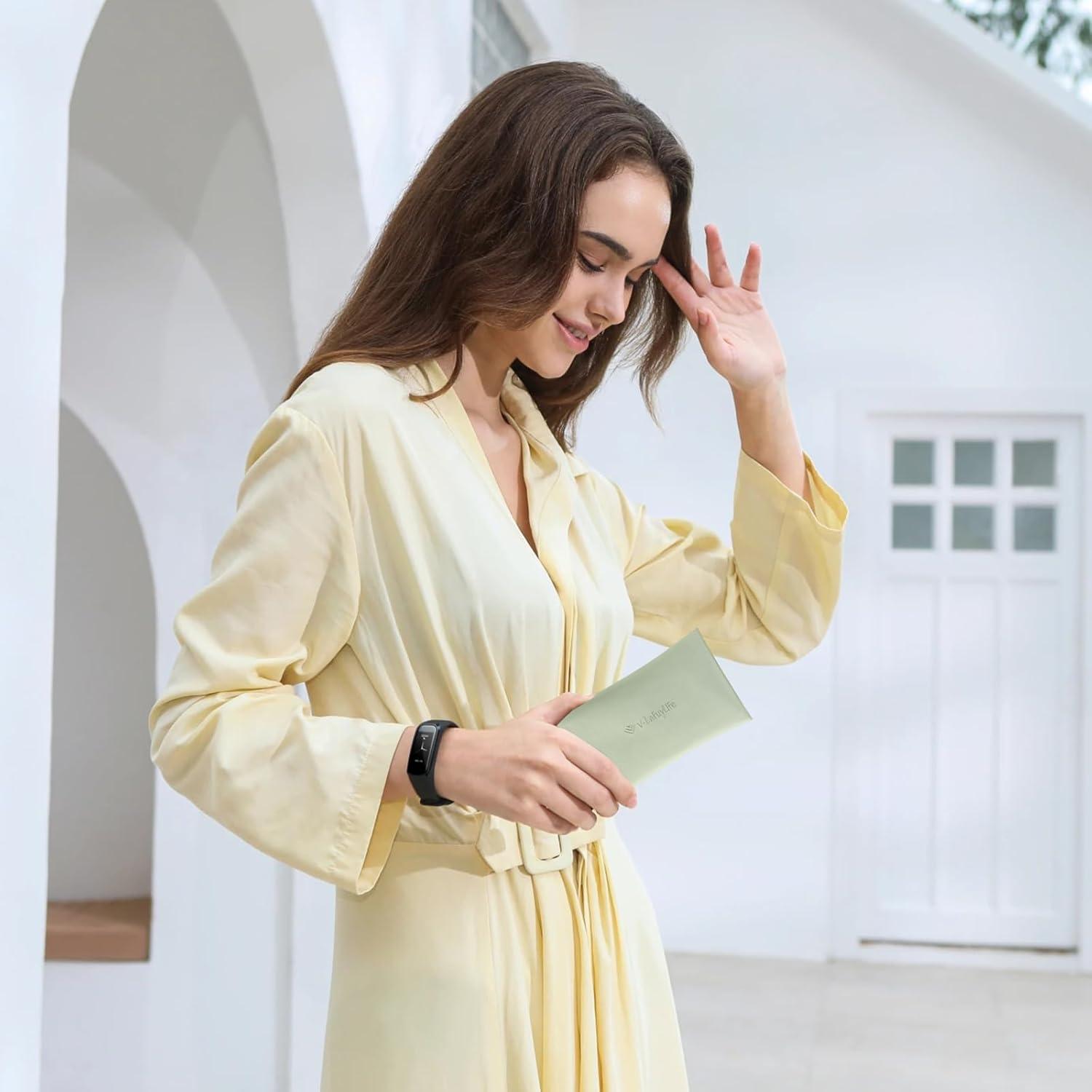 Estuche para Gafas Suave 2 Pack - Cuero PU Ligero