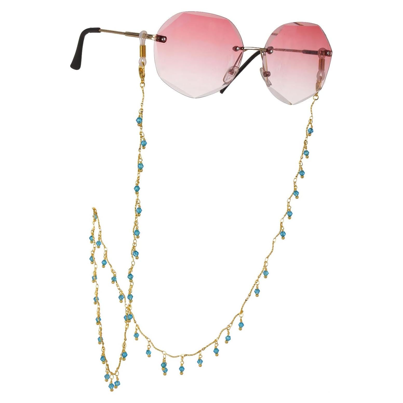 Cadena de Gafas KKJoy de Cobre 80cm con Gomas