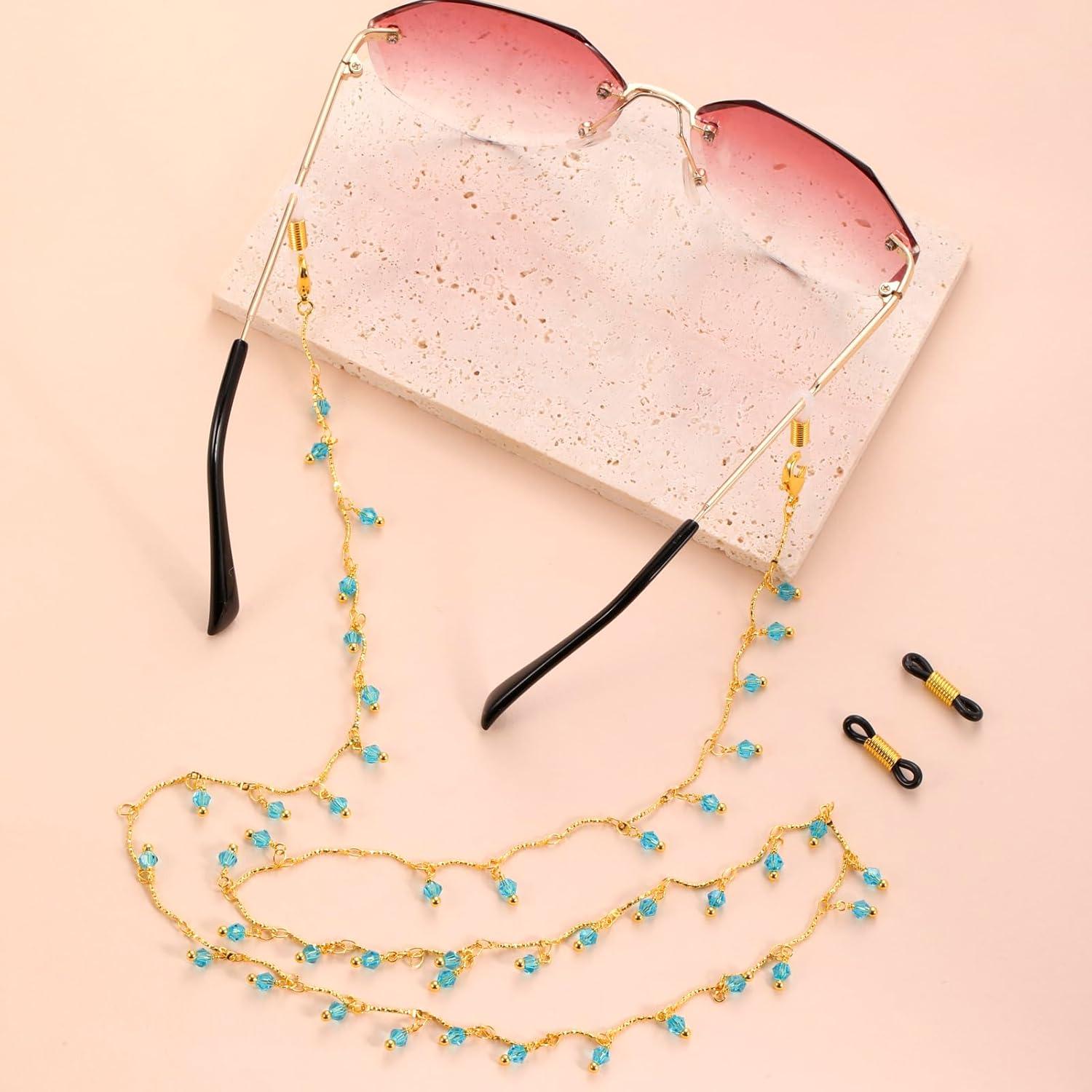 Cadena de Gafas KKJoy de Cobre 80cm con Gomas