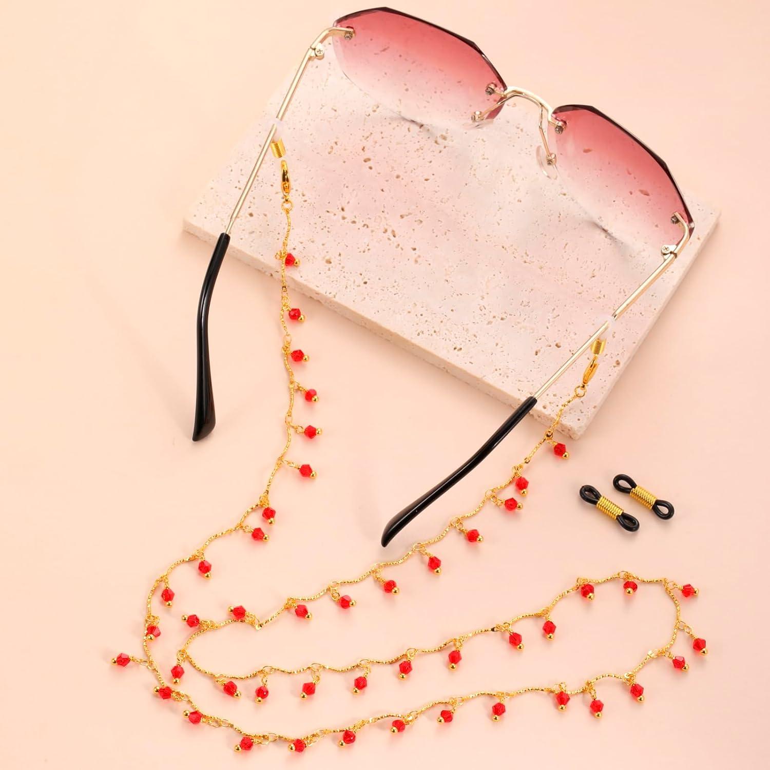 Cadena de Gafas KKJoy de Cobre 80cm con Gomas