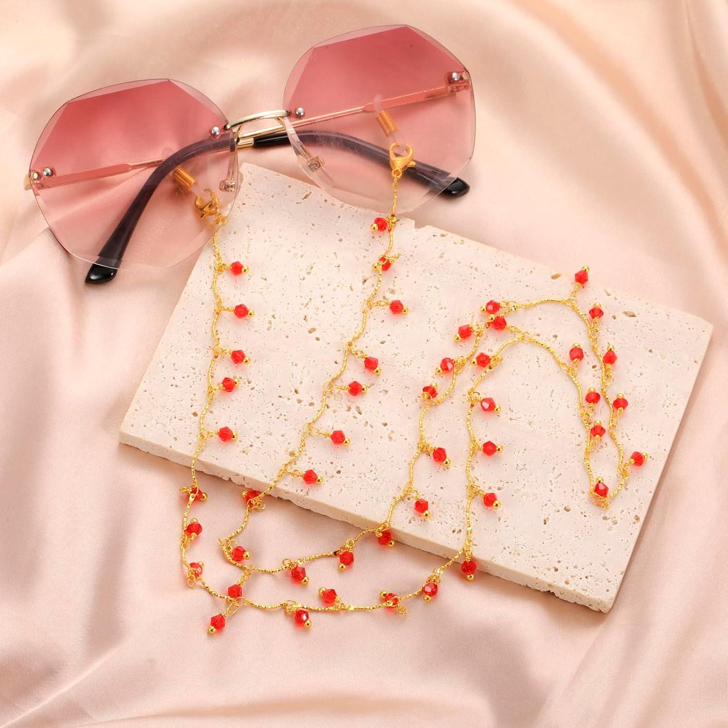 Cadena de Gafas KKJoy de Cobre 80cm con Gomas