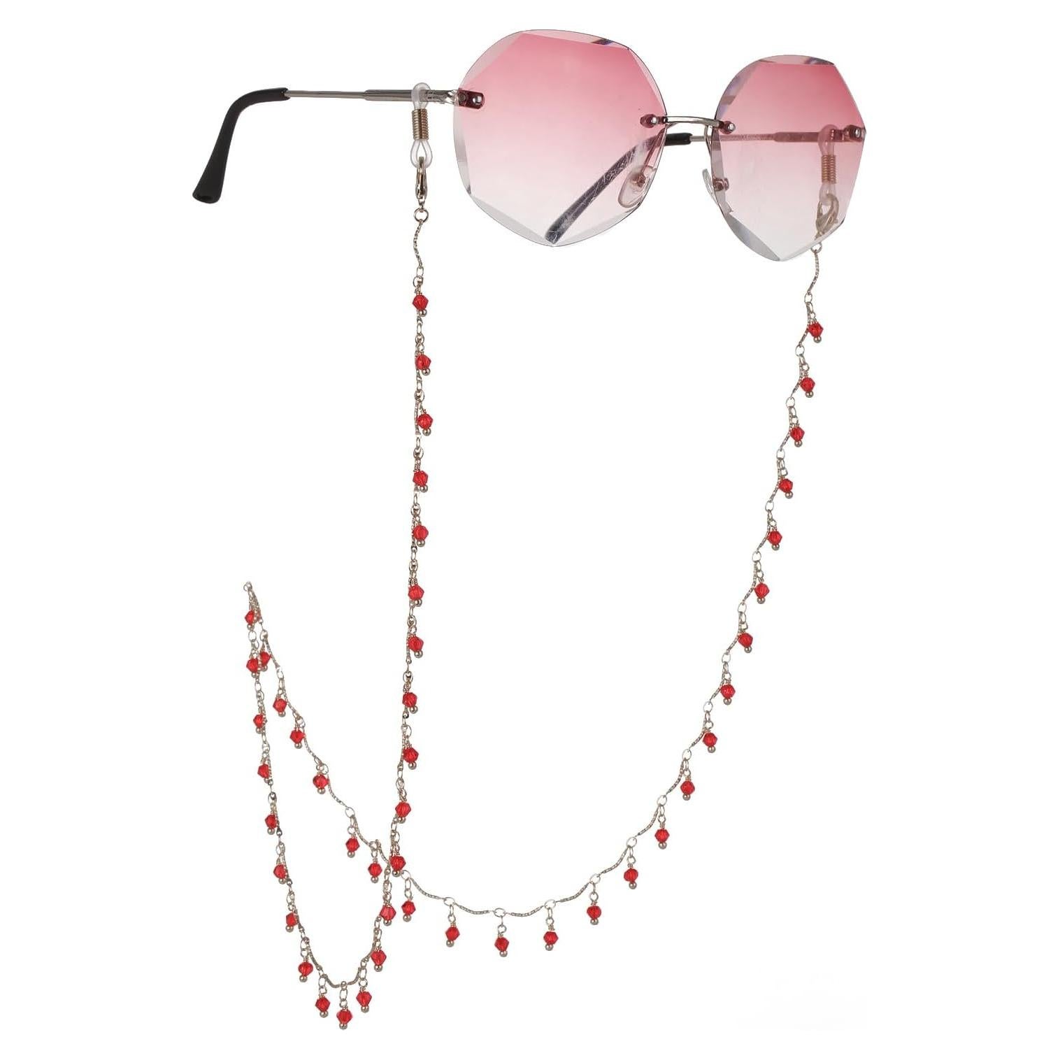 Cadena de Gafas KKJoy de Cobre 80cm con Gomas