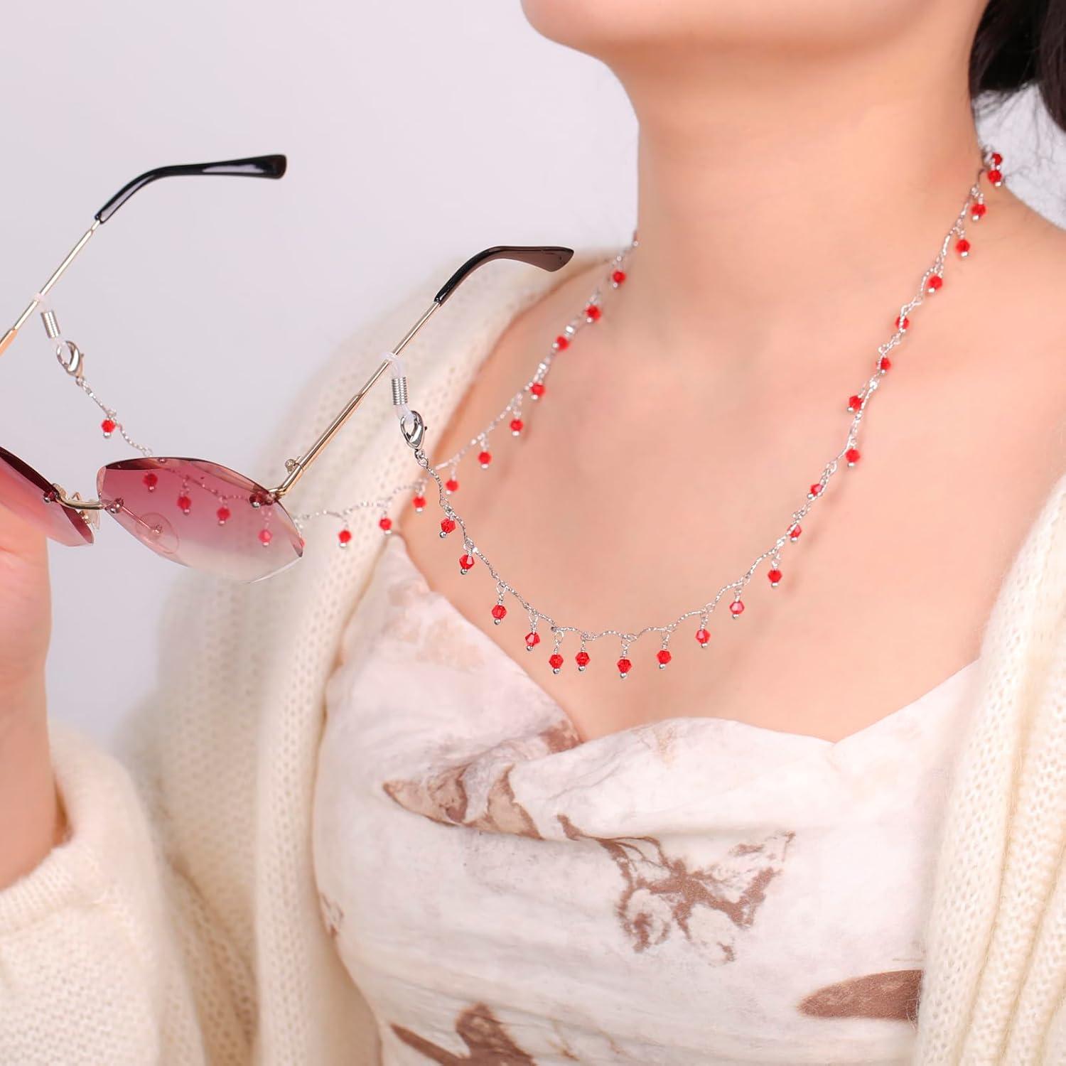 Cadena de Gafas KKJoy de Cobre 80cm con Gomas