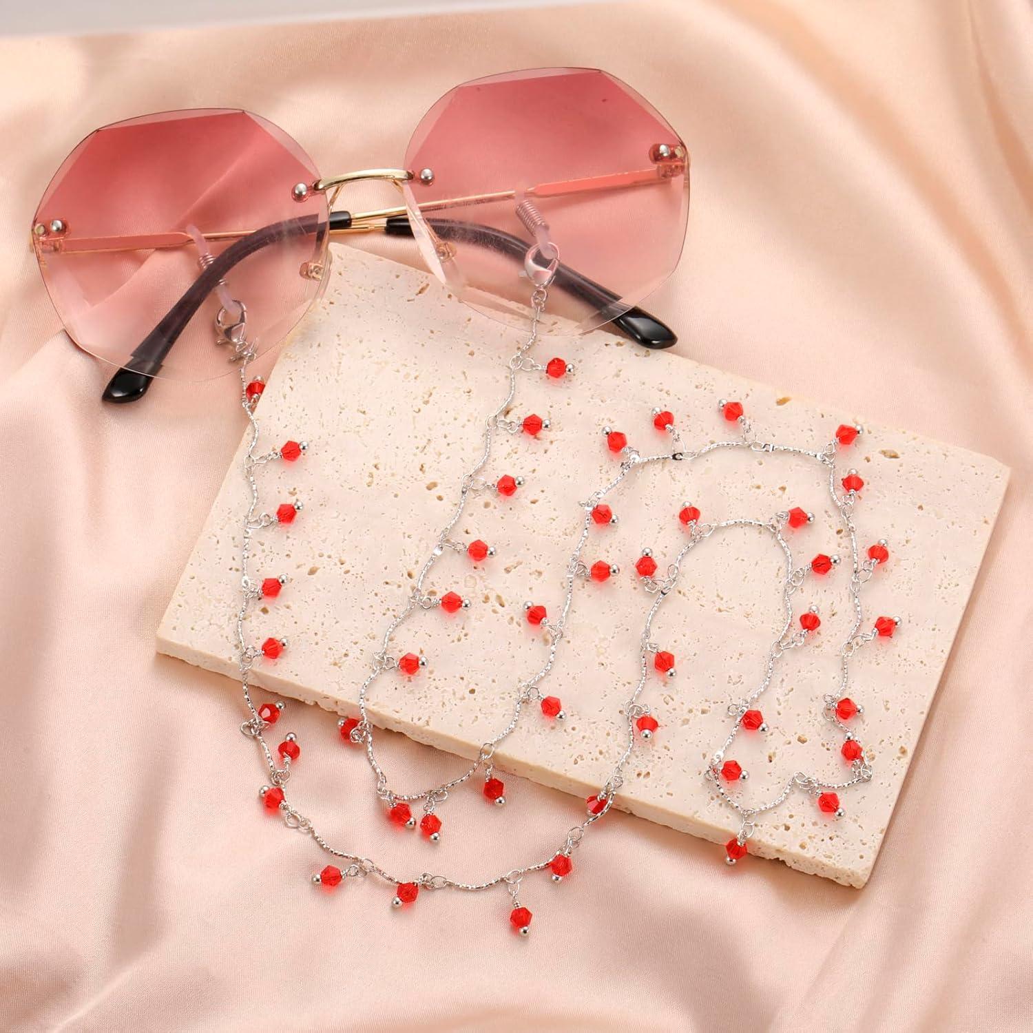 Cadena de Gafas KKJoy de Cobre 80cm con Gomas