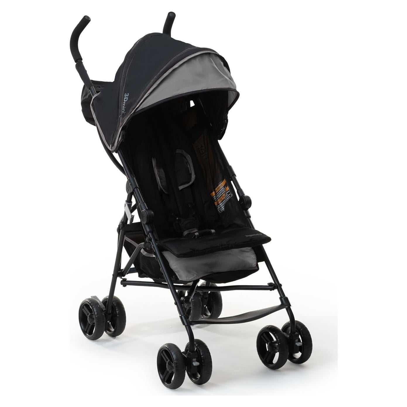 Carrito de Paseo Ingenuity 3Dmini - Ligero y Plegable, Gris