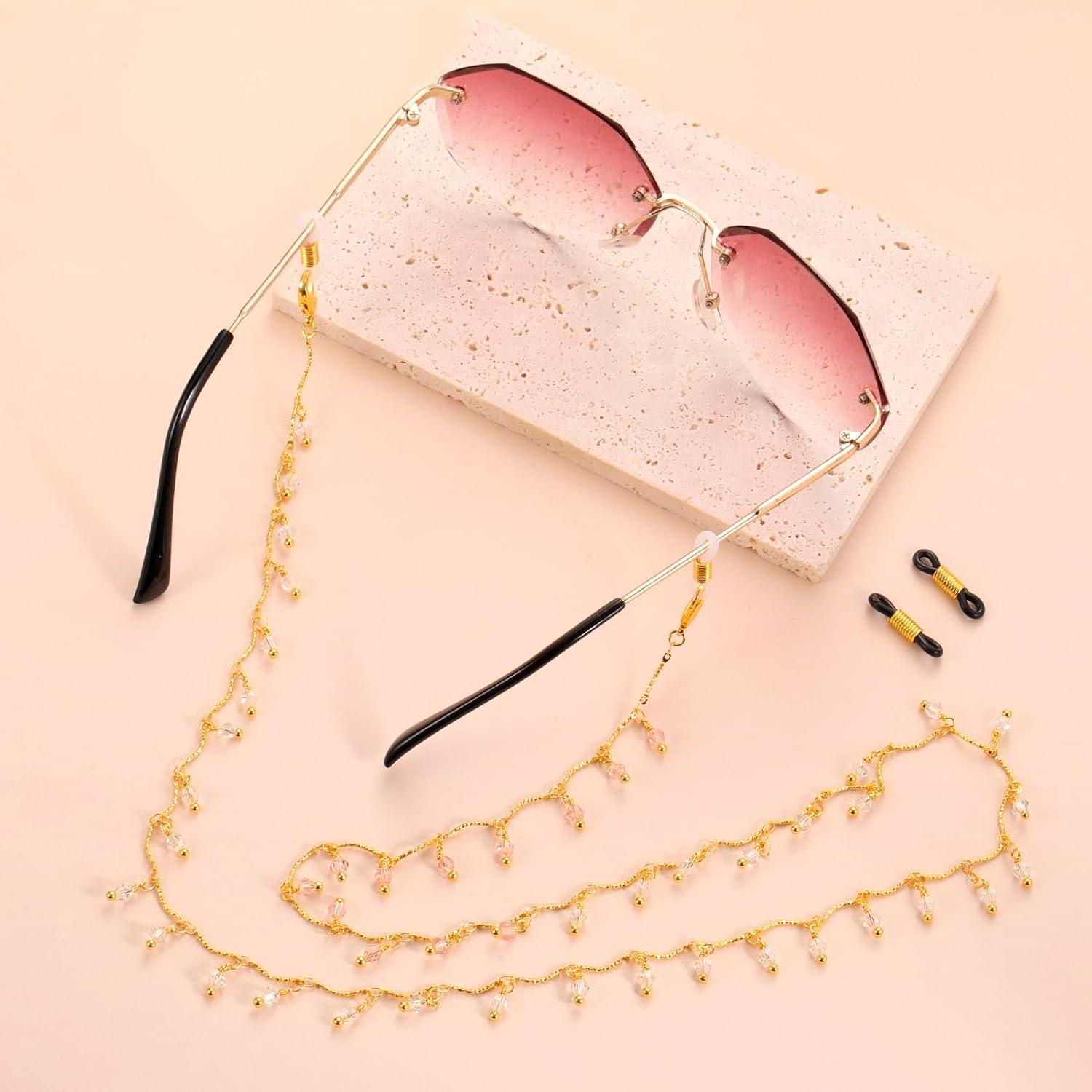 Cadena de Gafas KKJoy de Cobre 80cm con Gomas