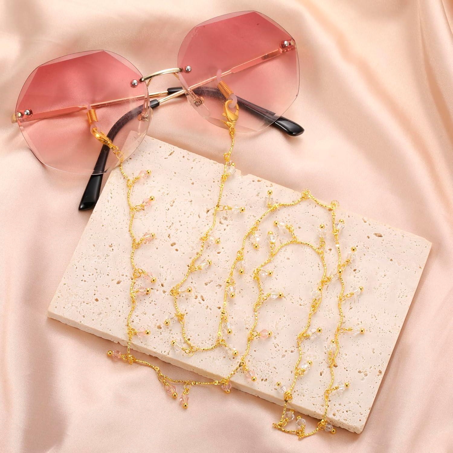 Cadena de Gafas KKJoy de Cobre 80cm con Gomas