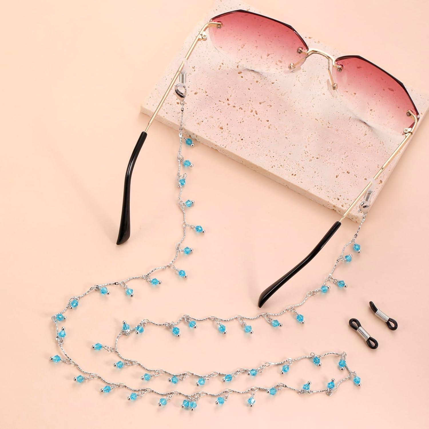 Cadena de Gafas KKJoy de Cobre 80cm con Gomas