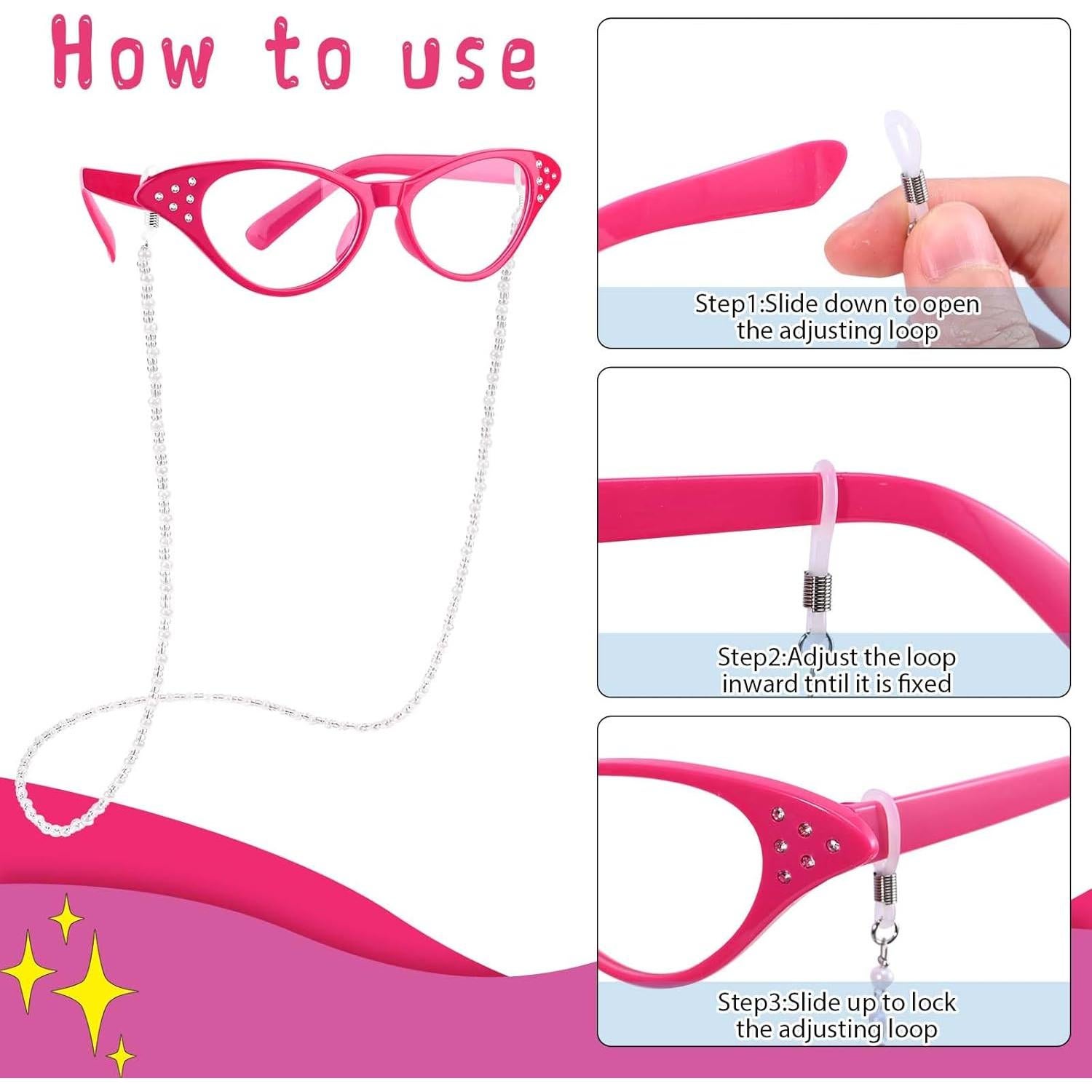 Disfraz de Anciana 5 Piezas con Gafas y Accesorios