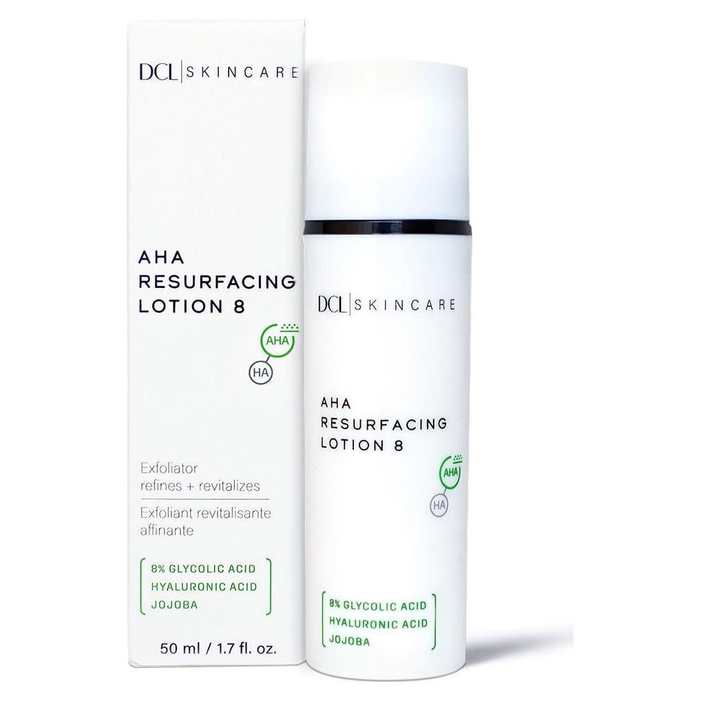 Loción Exfoliante AHA DCL 8% Ácido Glicólico 50 ml
