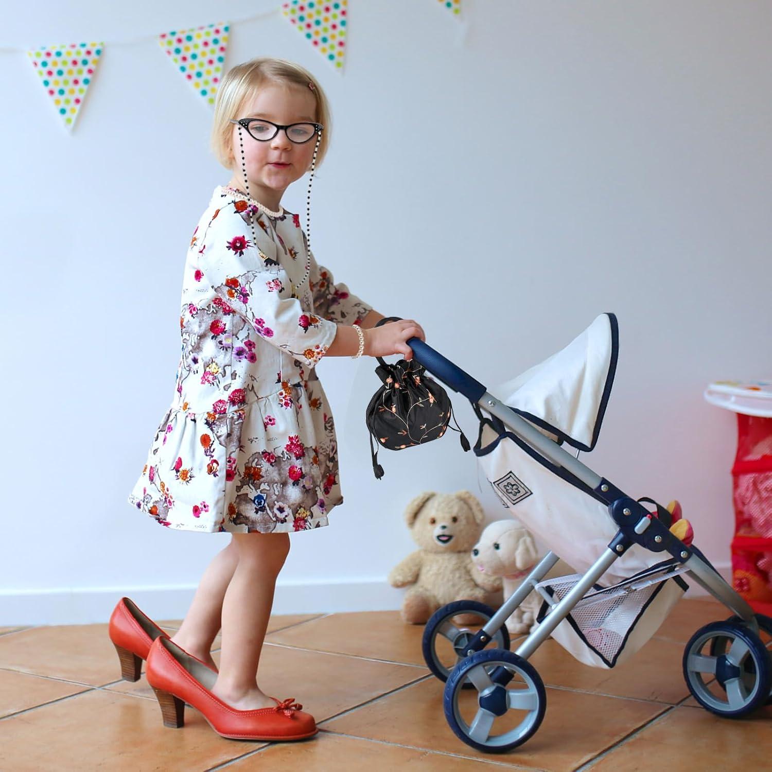 Disfraz de anciana 5 piezas con gafas y accesorios