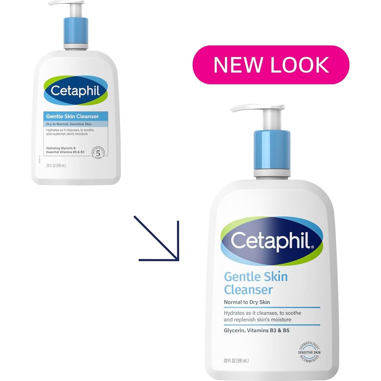 Limpiador Facial Cetaphil 567g Hidratante Piel Sensible