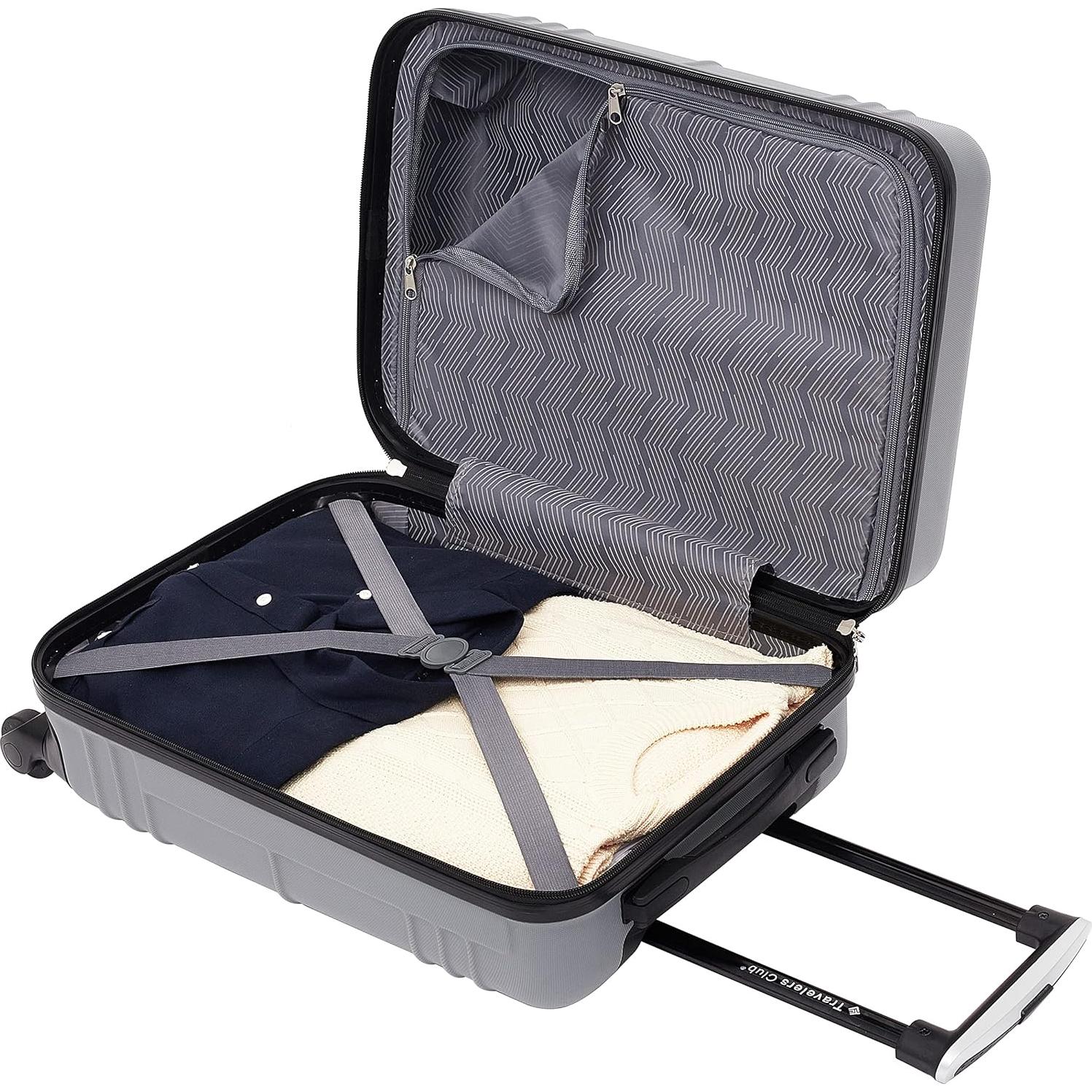 Maleta de Mano Spinner Travelers Club TC-7920-010 20L Carbón