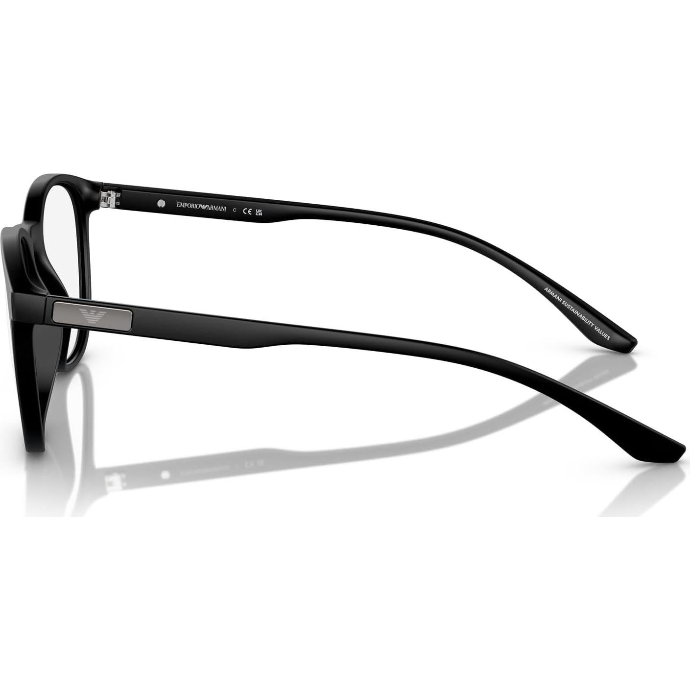 Gafas de Prescripción Emporio Armani EA3229 Hombre Negro Mate