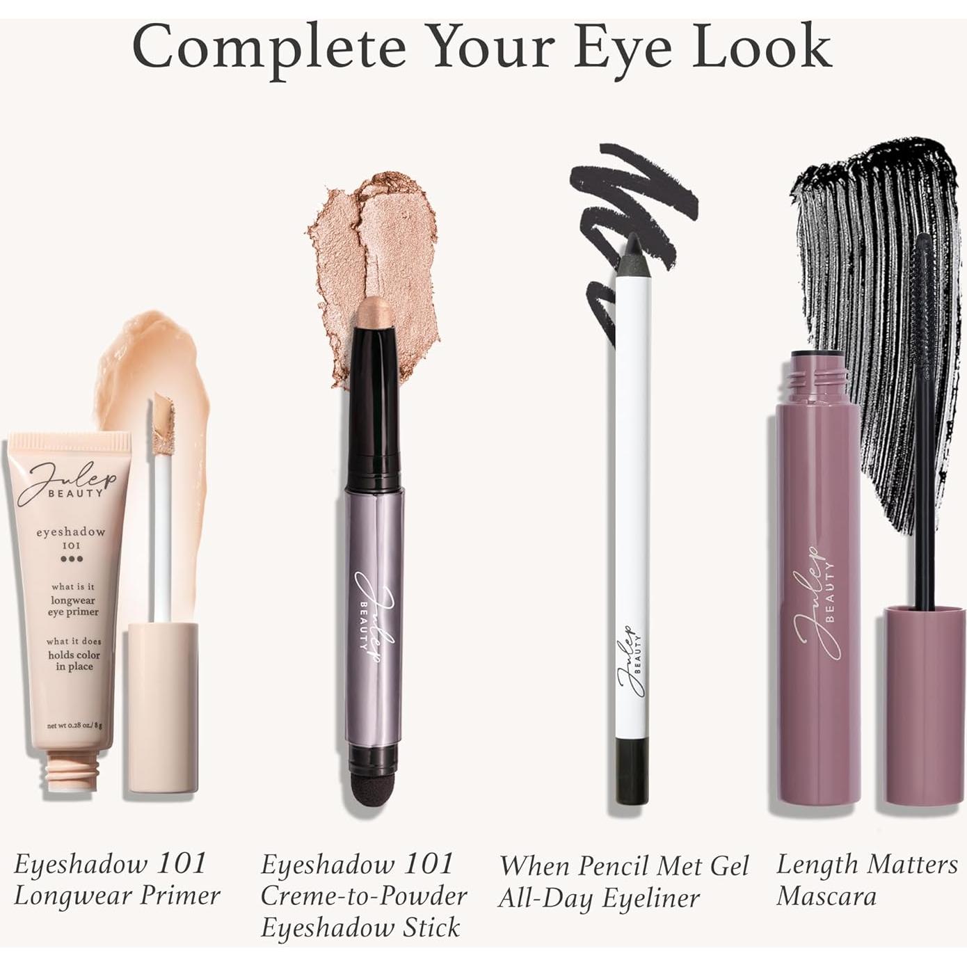 Dúo de Sombra de Ojos Julep 101 Crème-a-Powder Bronce/Dorado