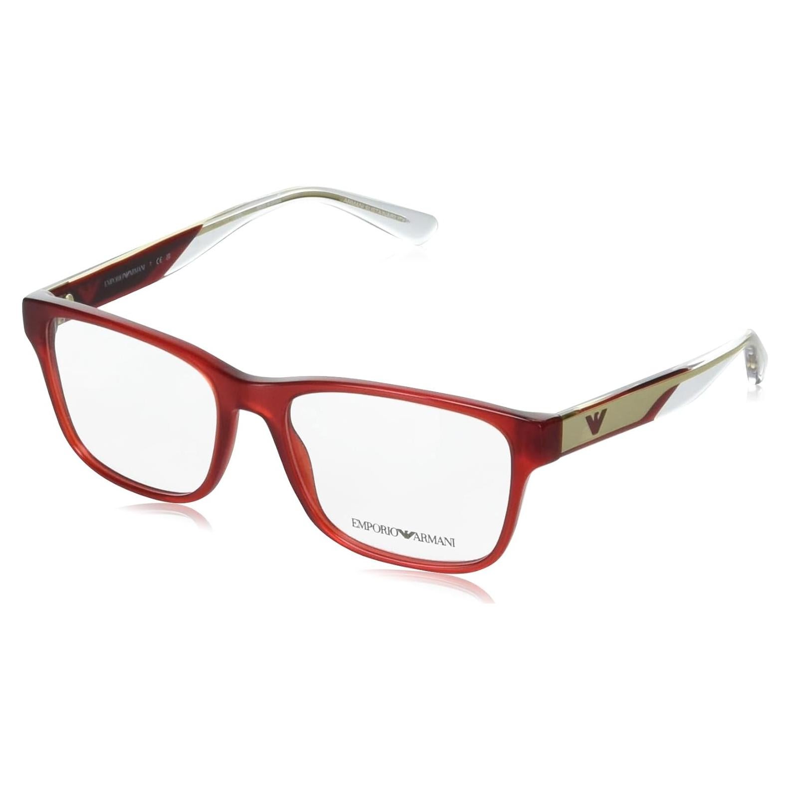 Gafas de Prescripción Emporio Armani EA3239 Burdeos 53mm