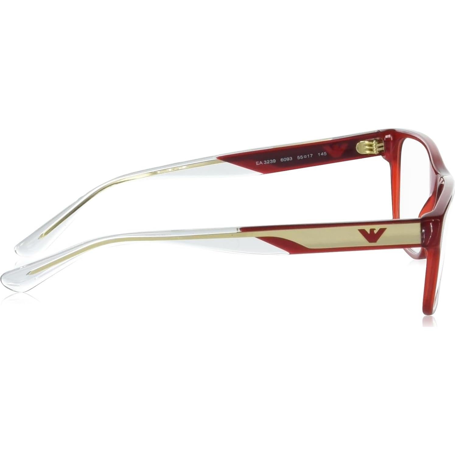 Gafas de Prescripción Emporio Armani EA3239 Burdeos 53mm