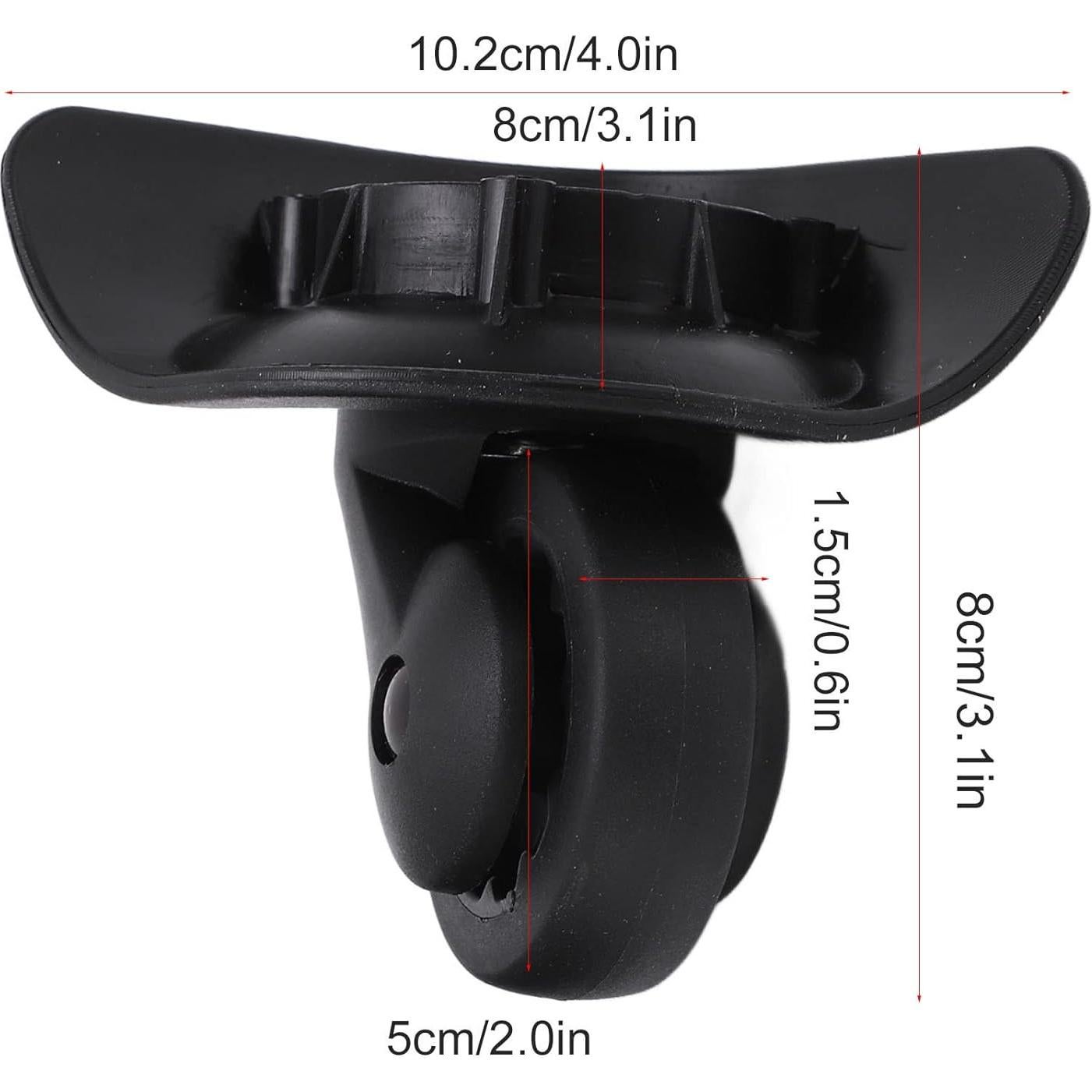 Ruedas de Reemplazo A53 para Equipaje Alomejor - 1 Par