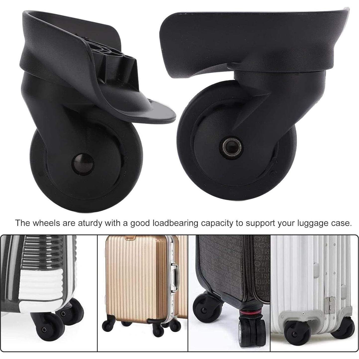 Ruedas de Reemplazo A53 para Equipaje Alomejor - 1 Par