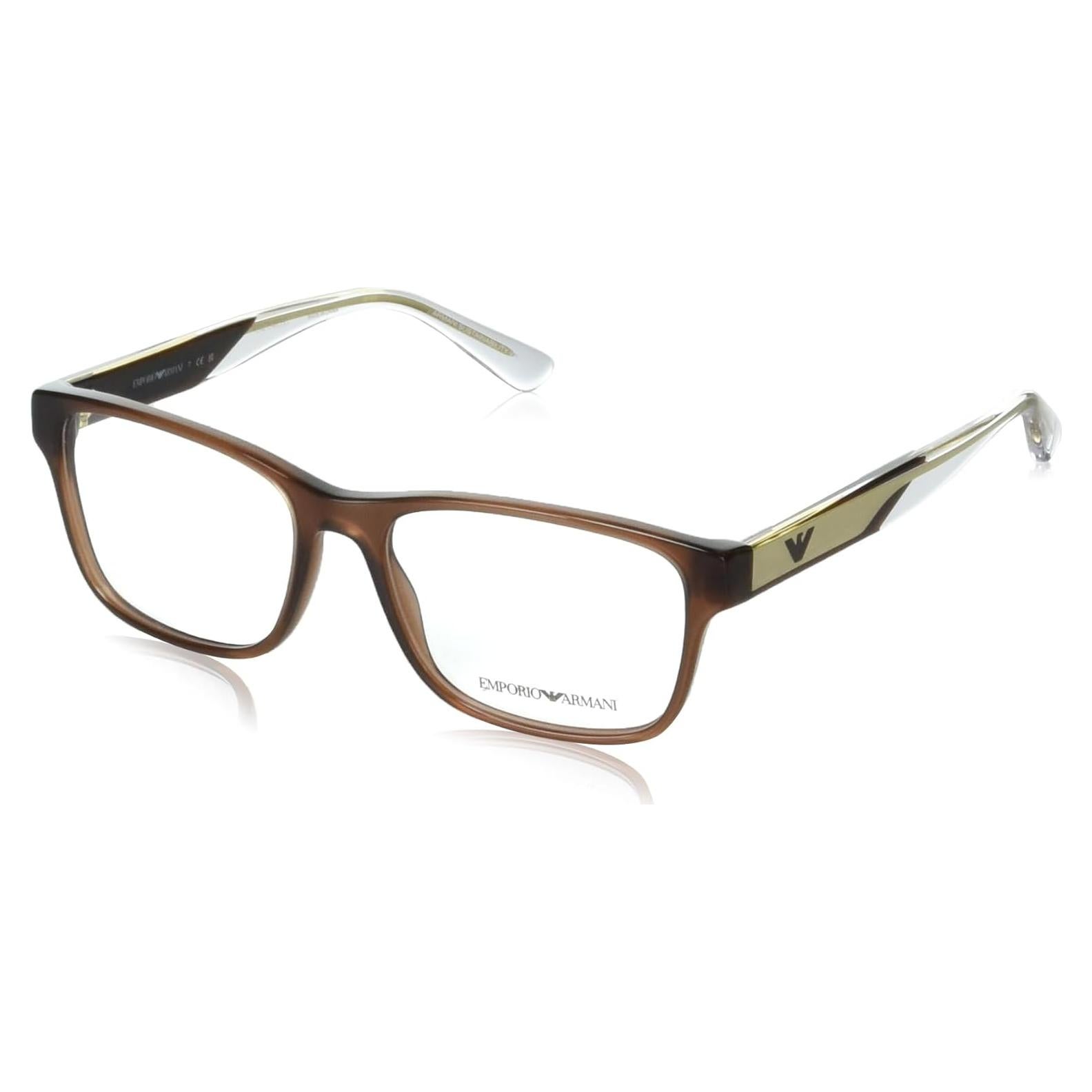 Gafas de Prescripción Emporio Armani EA3239 Marrón Opalino