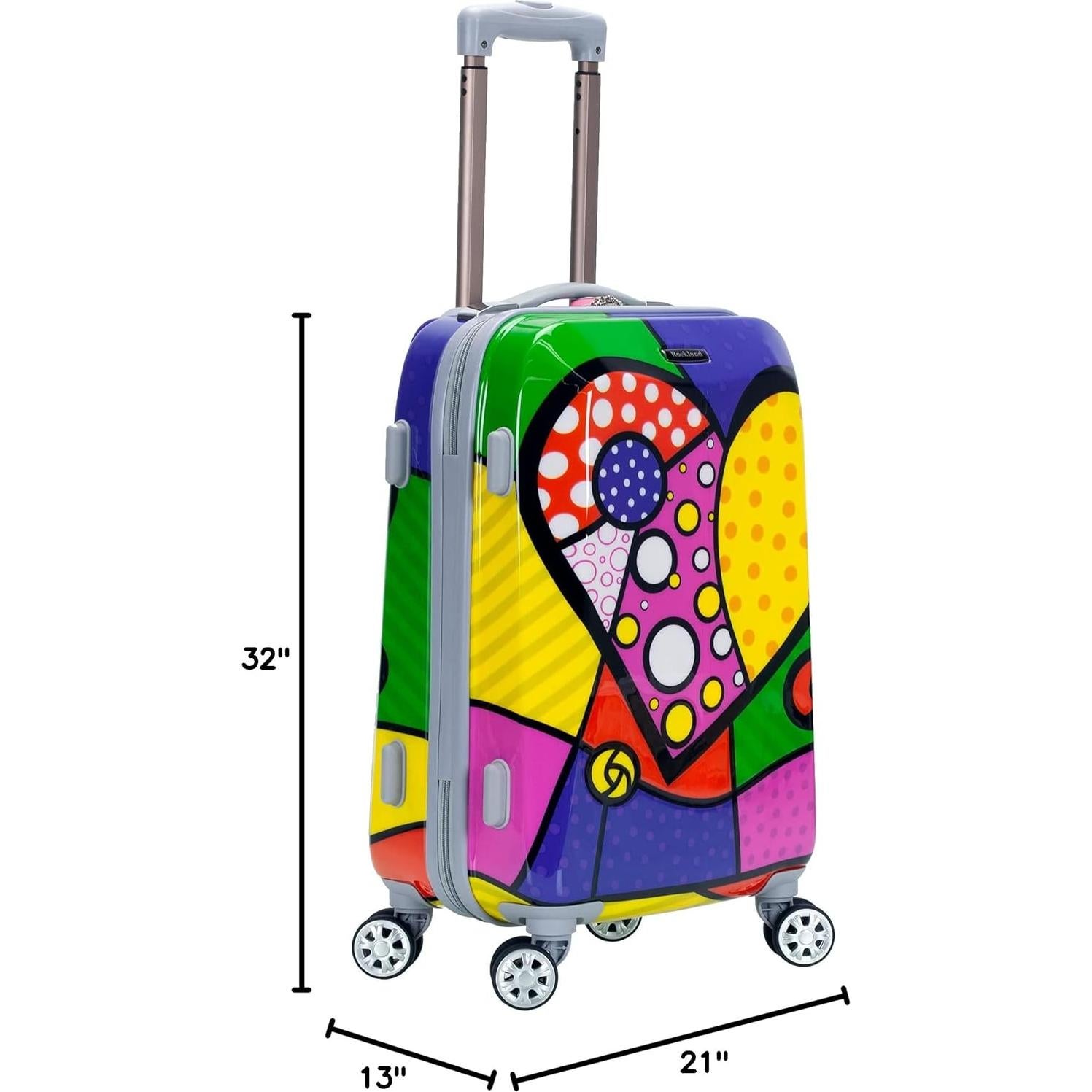 Juego de Equipaje Duro Rockland Departure 2 Piezas 55 y 71 cm