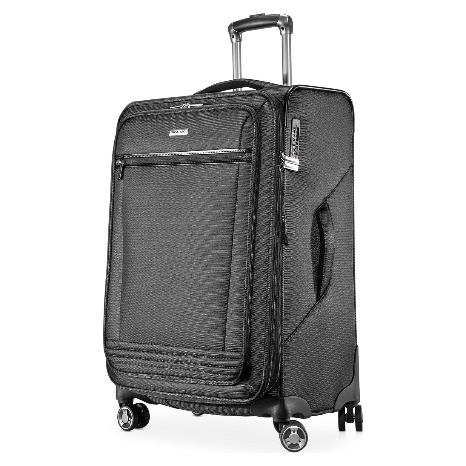 Maleta de Viaje Ricardo Beverly Hills Avalon 24" Negra rPET