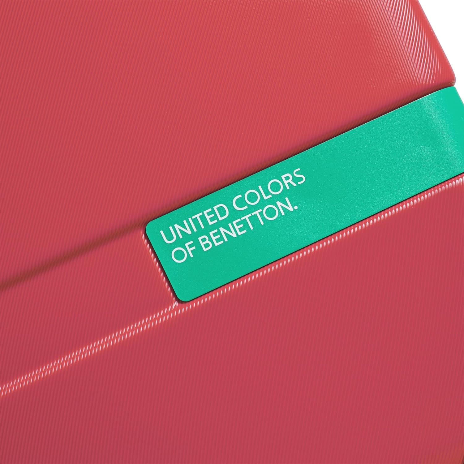 Equipaje Duro Benetton ¡Ahora! 110L Rojo 76.2cm con Ruedas