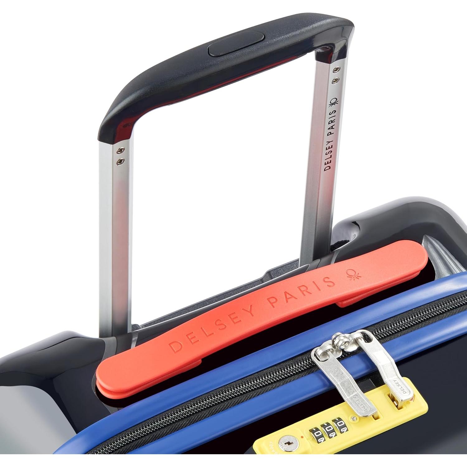 Maleta Dura United Colors of Benetton 19" Negra con Ruedas